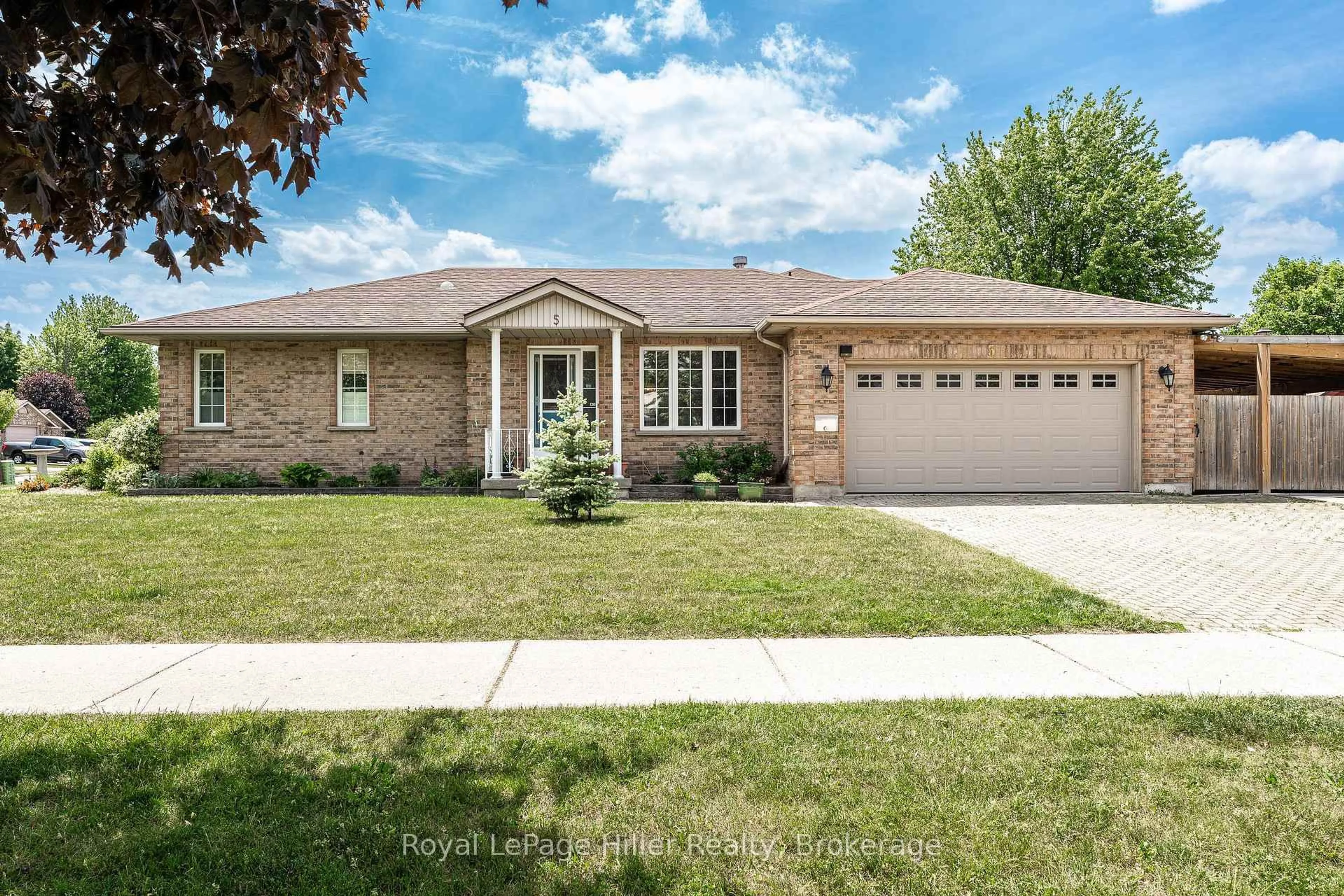 Home with brick exterior material, street for 5 Moore St, Stratford Ontario N4Z 1J4