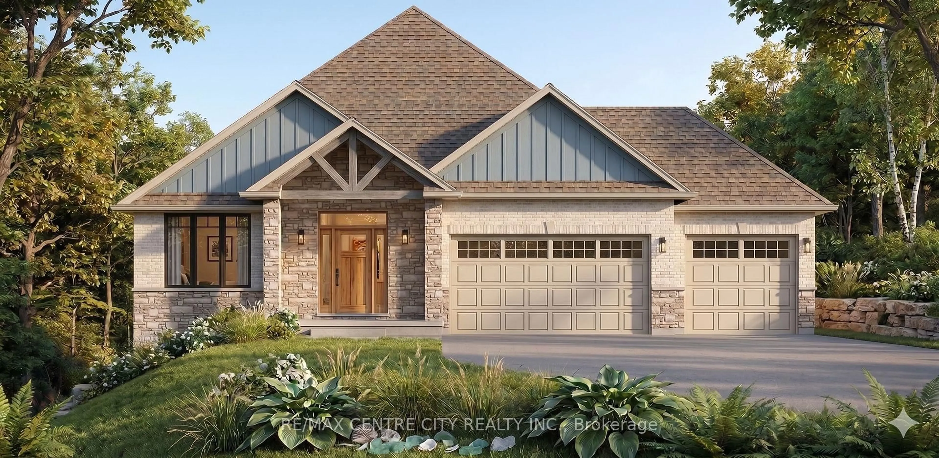 Home with brick exterior material, street for 4302 Thomas Rd, Southwold Ontario N5L 1J2