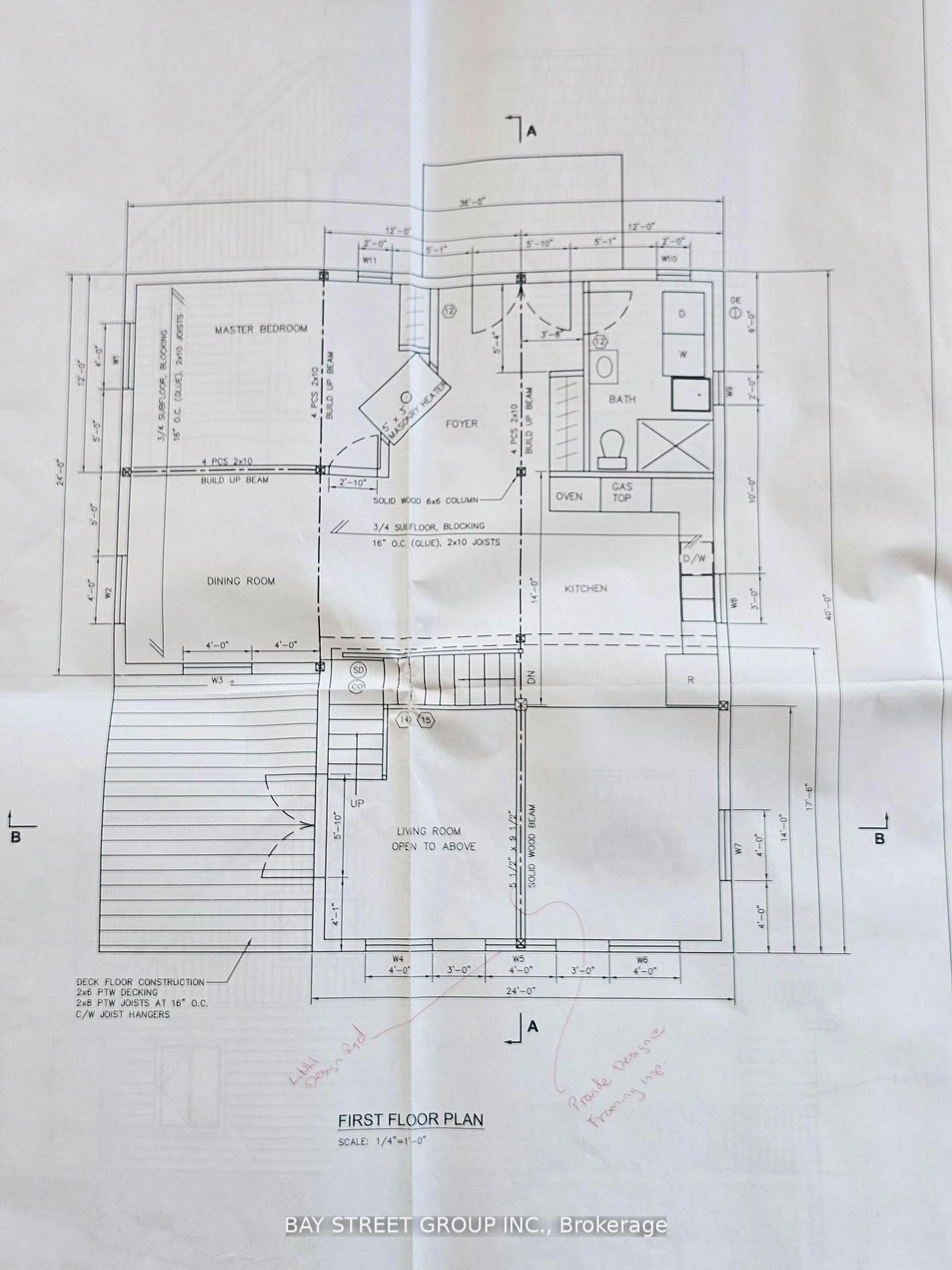 Floor plan for 1032 Spring Lake Rd, Bracebridge Ontario P1L 1X1