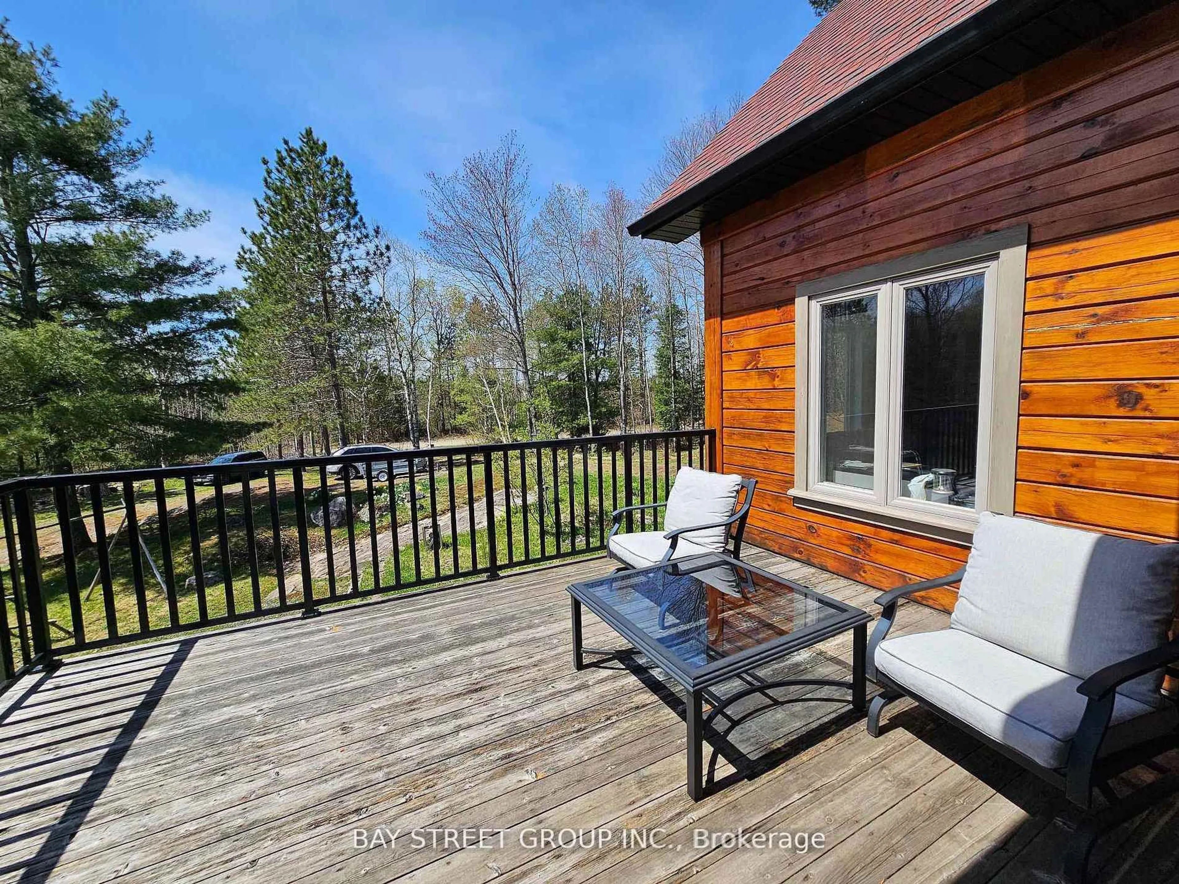 Patio, water/lake/river/ocean view for 1032 Spring Lake Rd, Bracebridge Ontario P1L 1X1