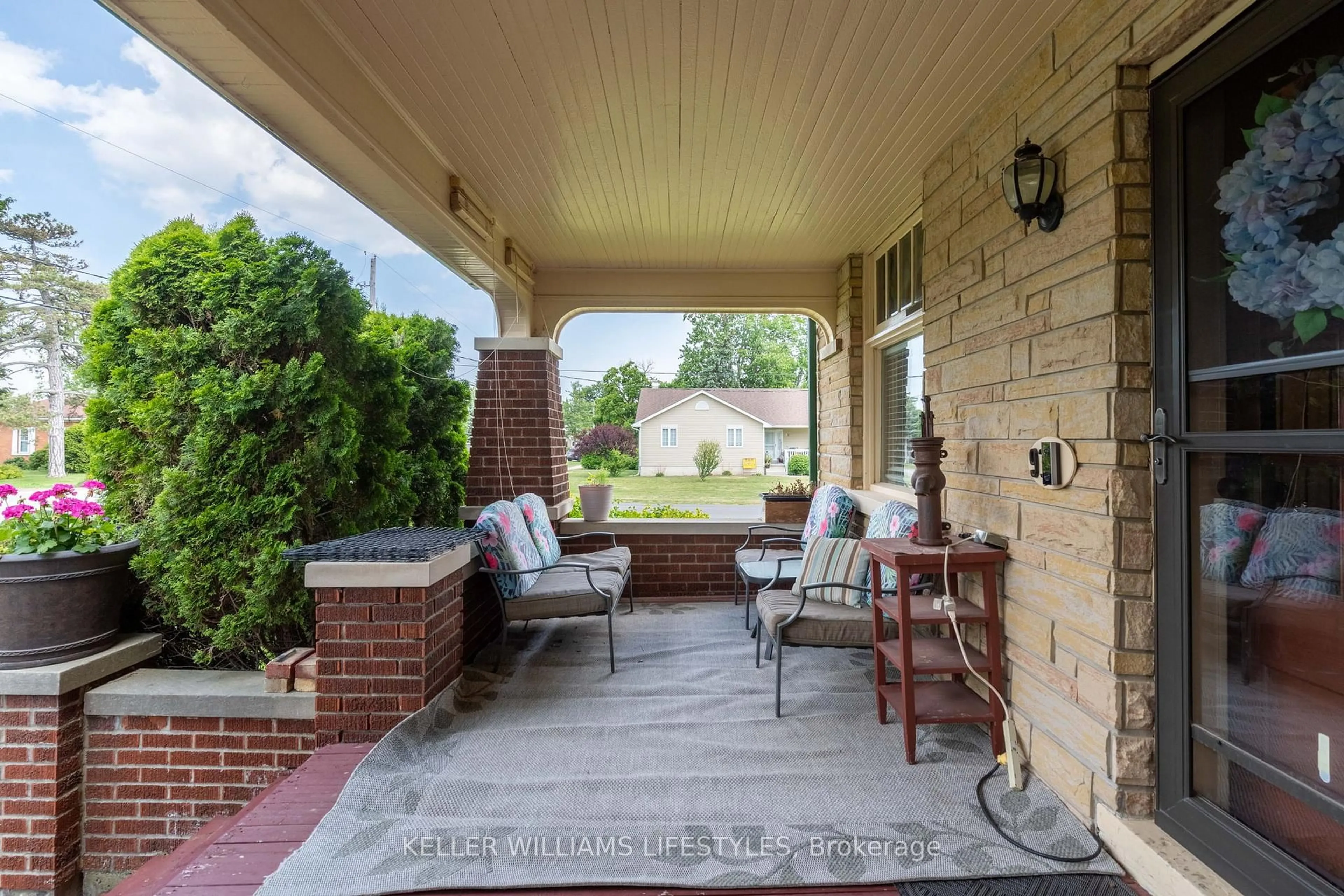 Patio, street for 93 Sarah St, Lambton Shores Ontario N0M 2N0