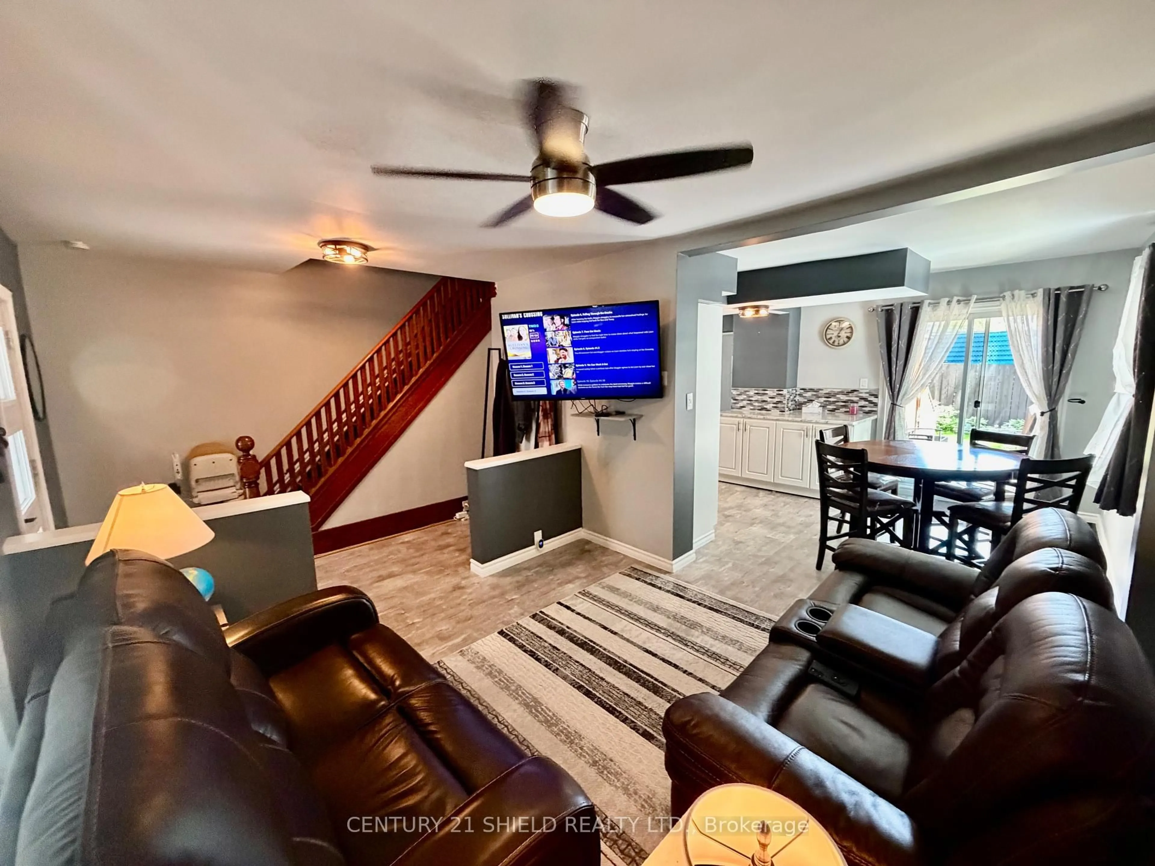 Living room with furniture, unknown for 9 Bergin Ave, Cornwall Ontario K6H 3Y7