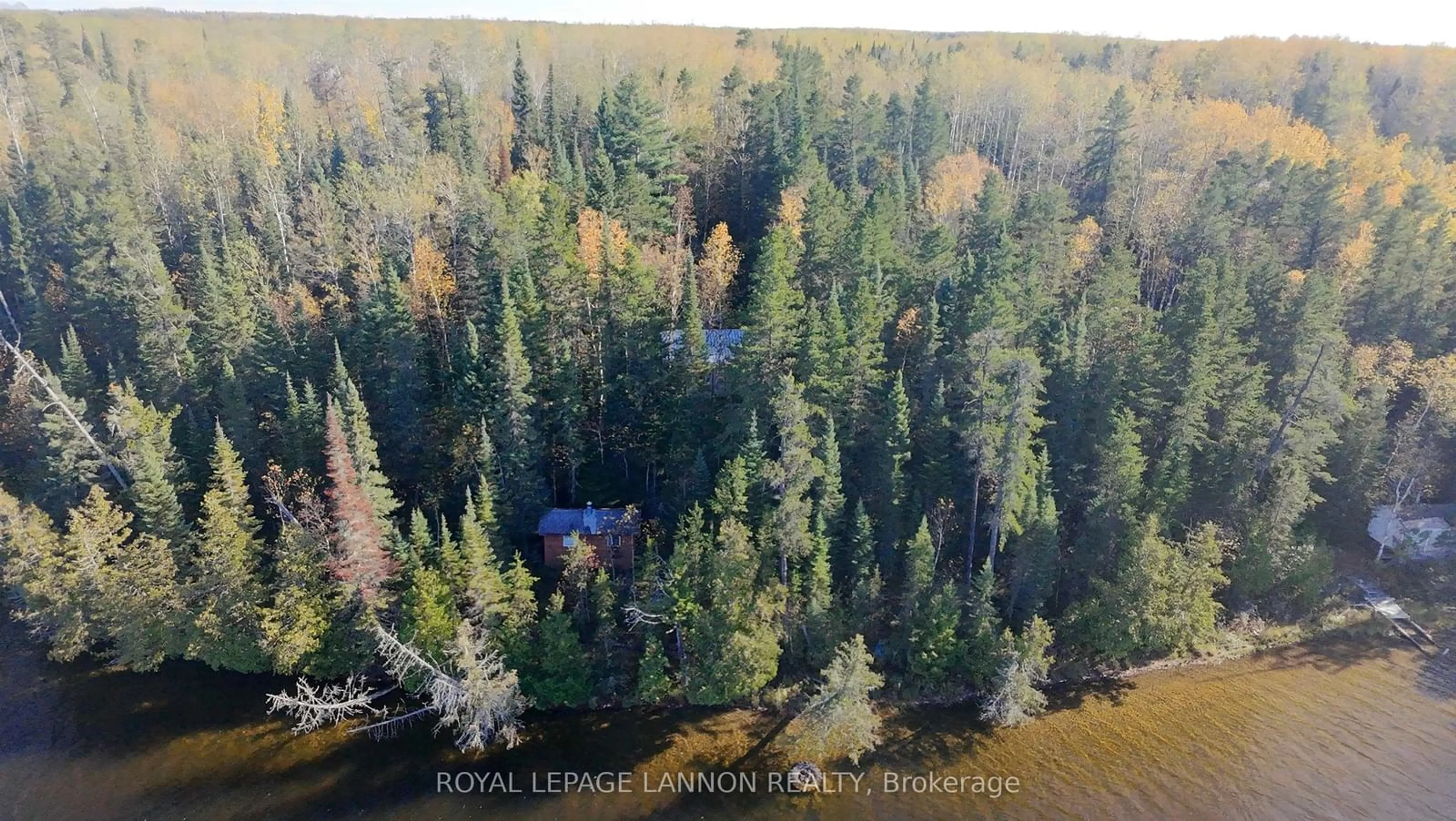 A pic from outside/outdoor area/front of a property/back of a property/a pic from drone, water/lake/river/ocean view for 105 Tractor Tire Rd, Greenstone Ontario P0T 1M0