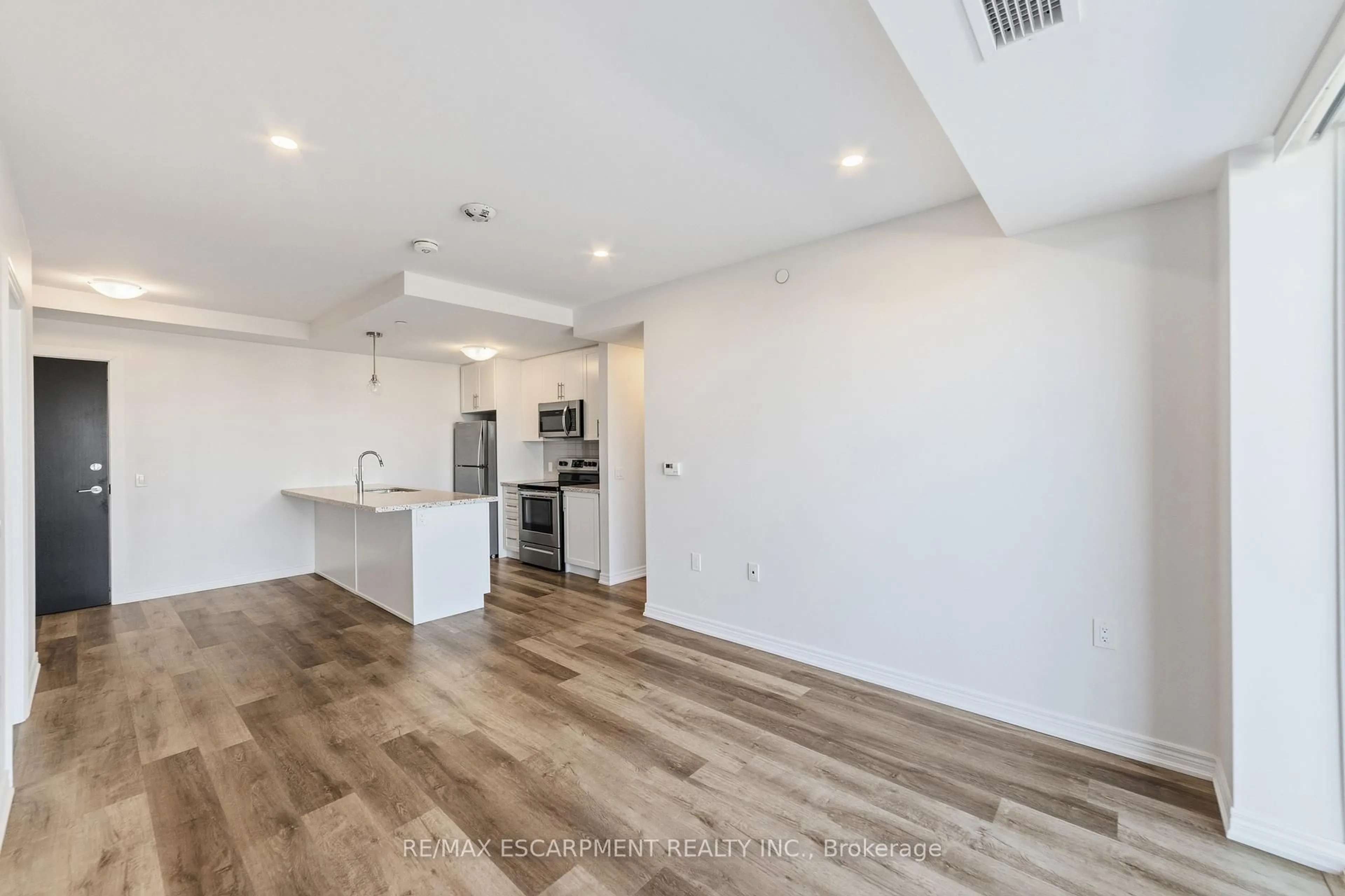 Open concept kitchen, unknown for 2750 King St #302, Hamilton Ontario L8G 1J4