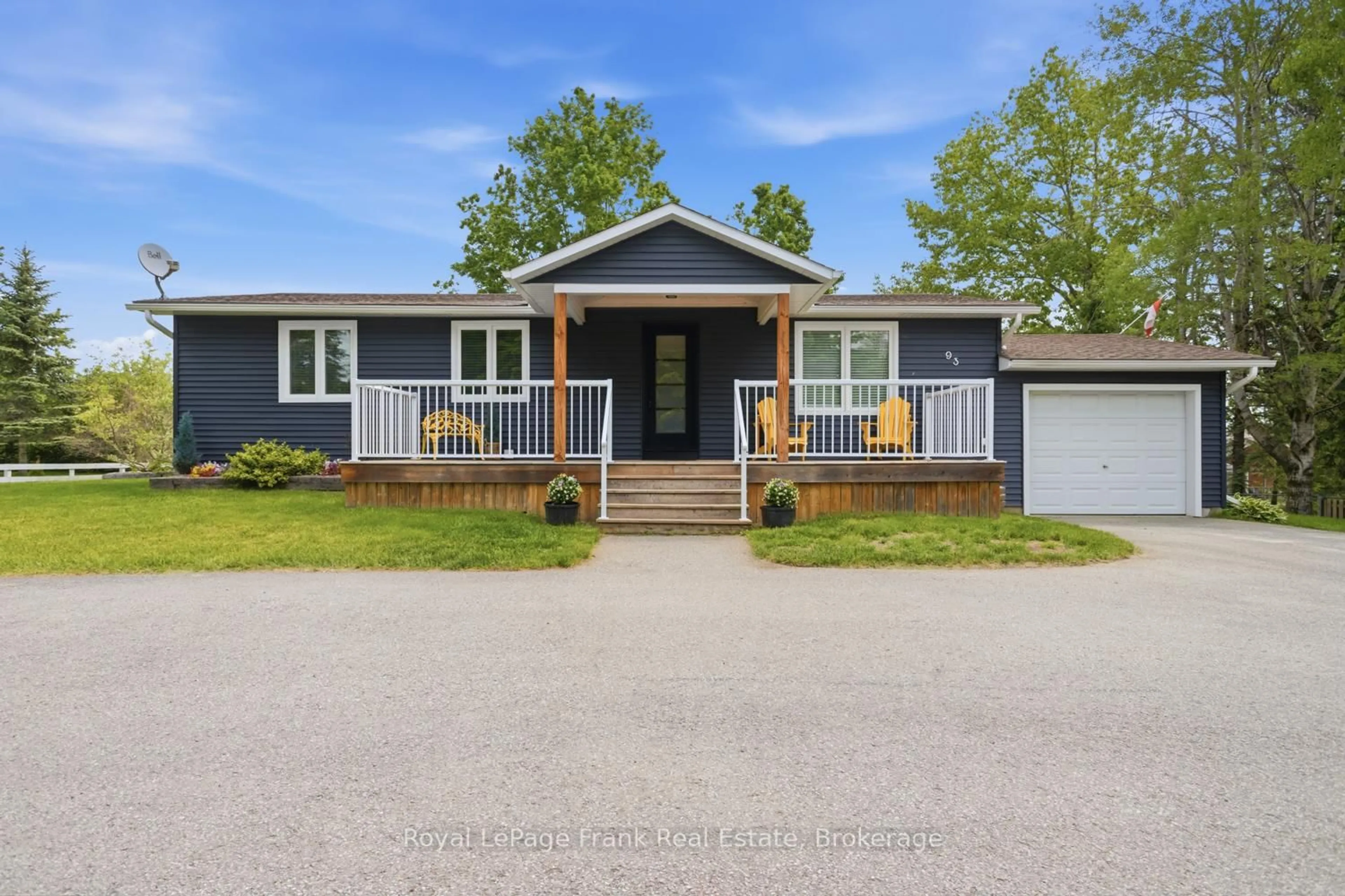 Home with vinyl exterior material, street for 93 Reid St, Kawartha Lakes Ontario K0M 1A0