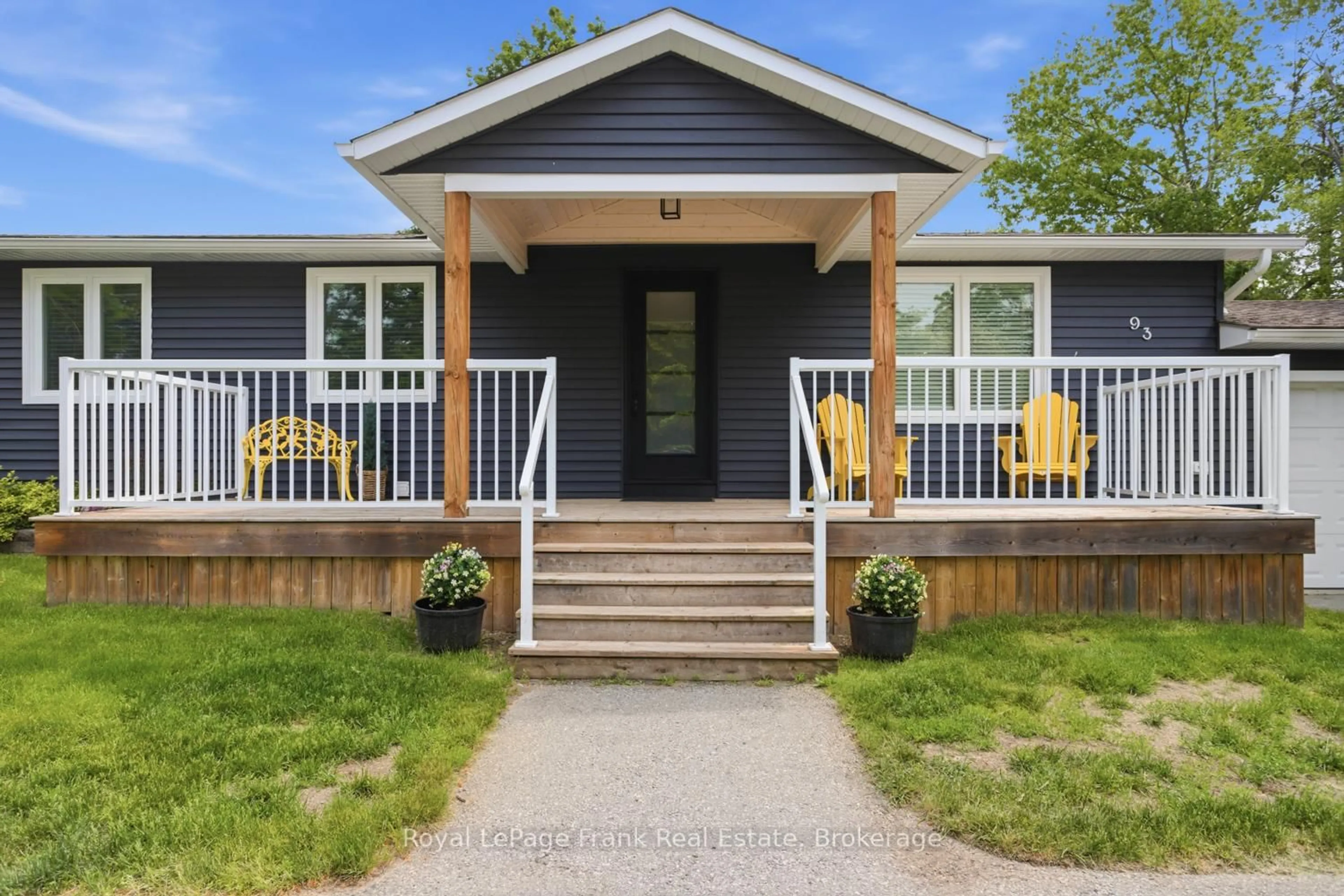 Home with vinyl exterior material, street for 93 Reid St, Kawartha Lakes Ontario K0M 1A0