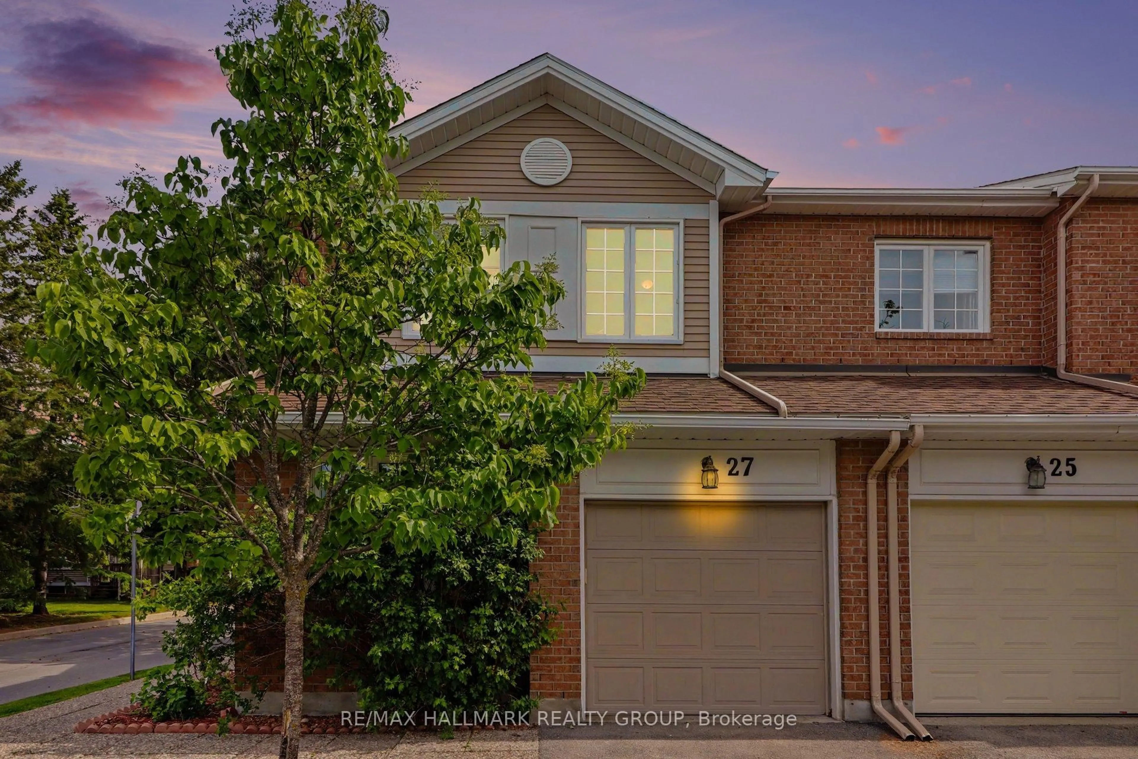 Home with brick exterior material, street for 27 Sandcliffe Terr, Ottawa Ontario K2G 5Y2