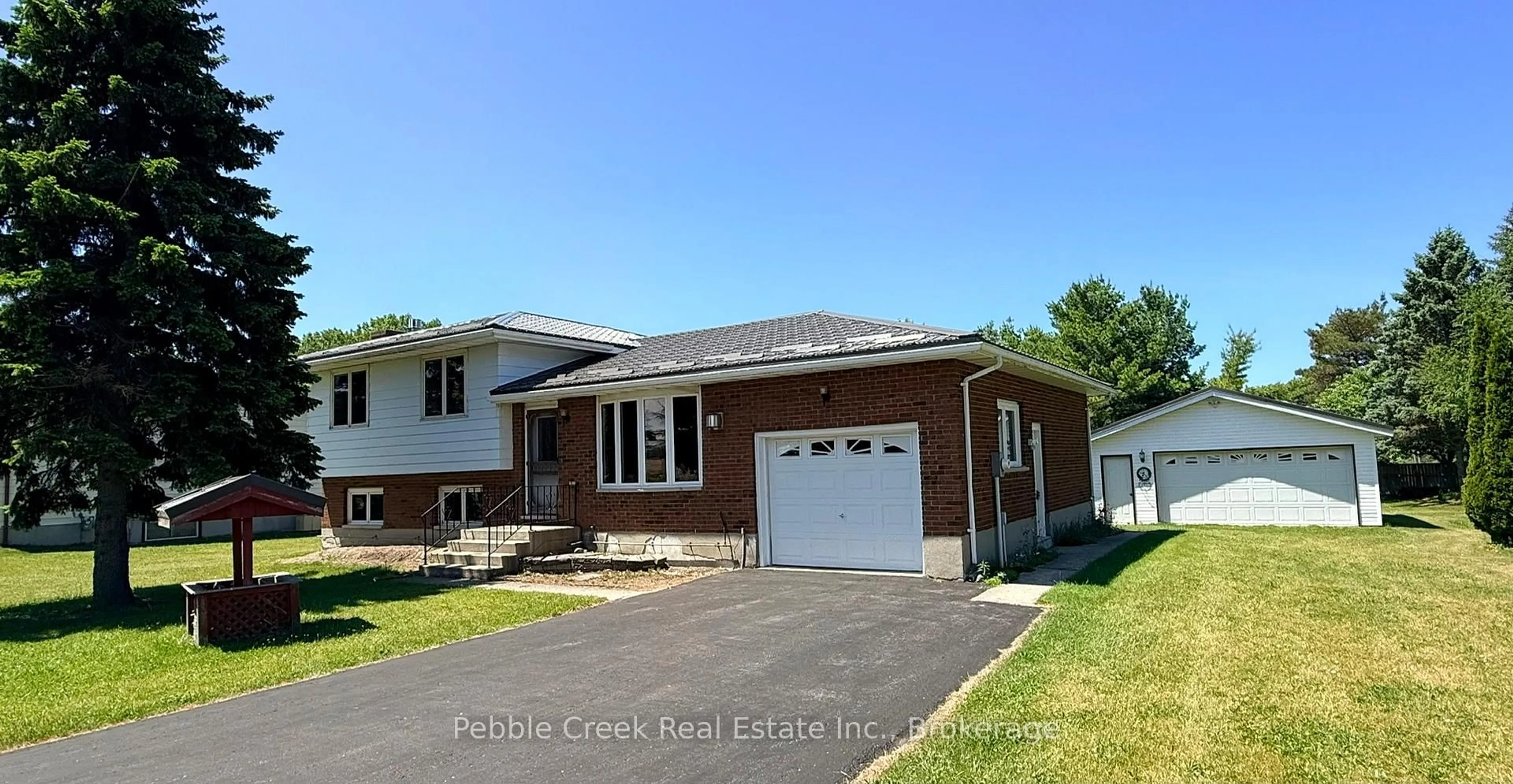 Home with brick exterior material, street for 79927 Orchard Line, Central Huron Ontario N7A 3X8