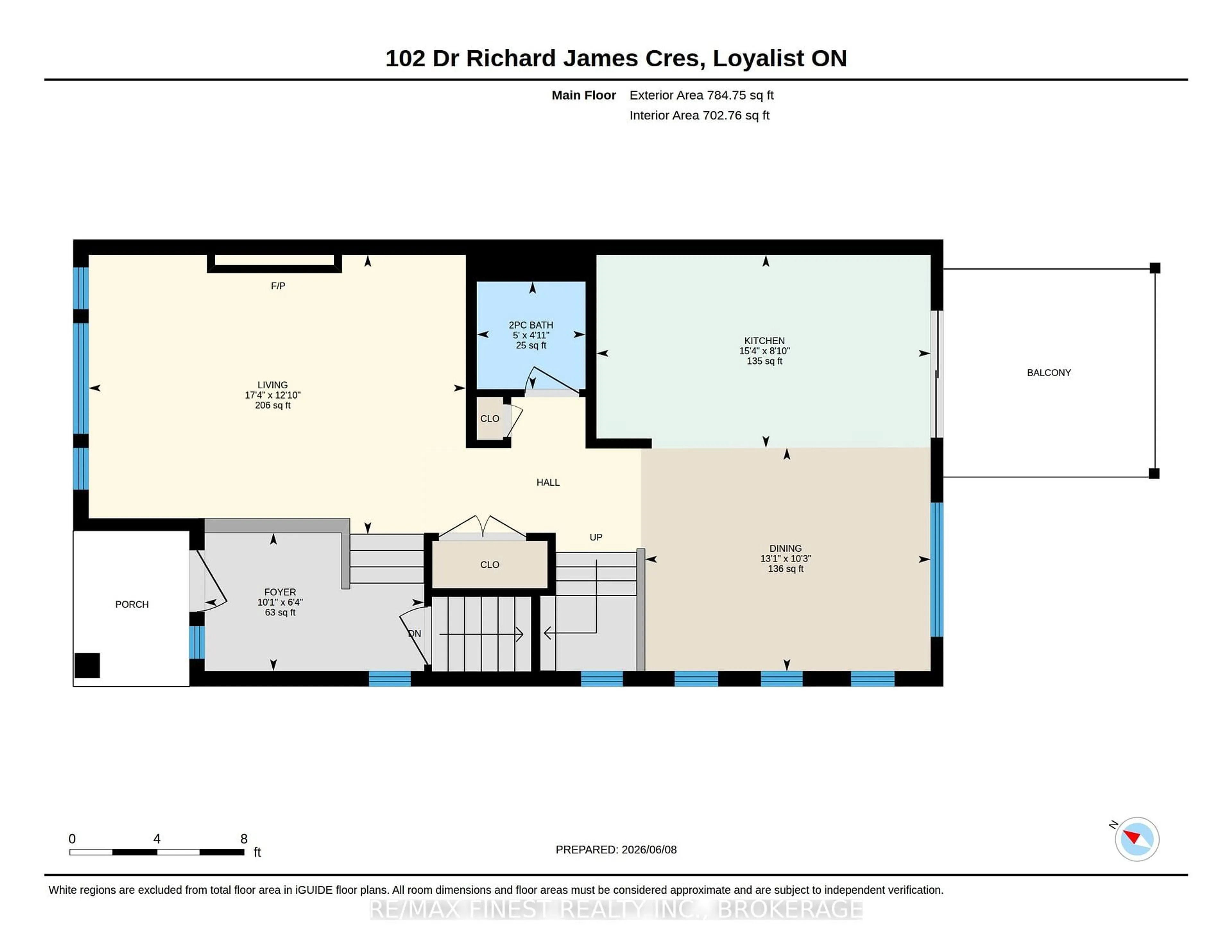 Floor plan for 102 Dr. Richard James Cres, Loyalist Ontario K7N 0B9