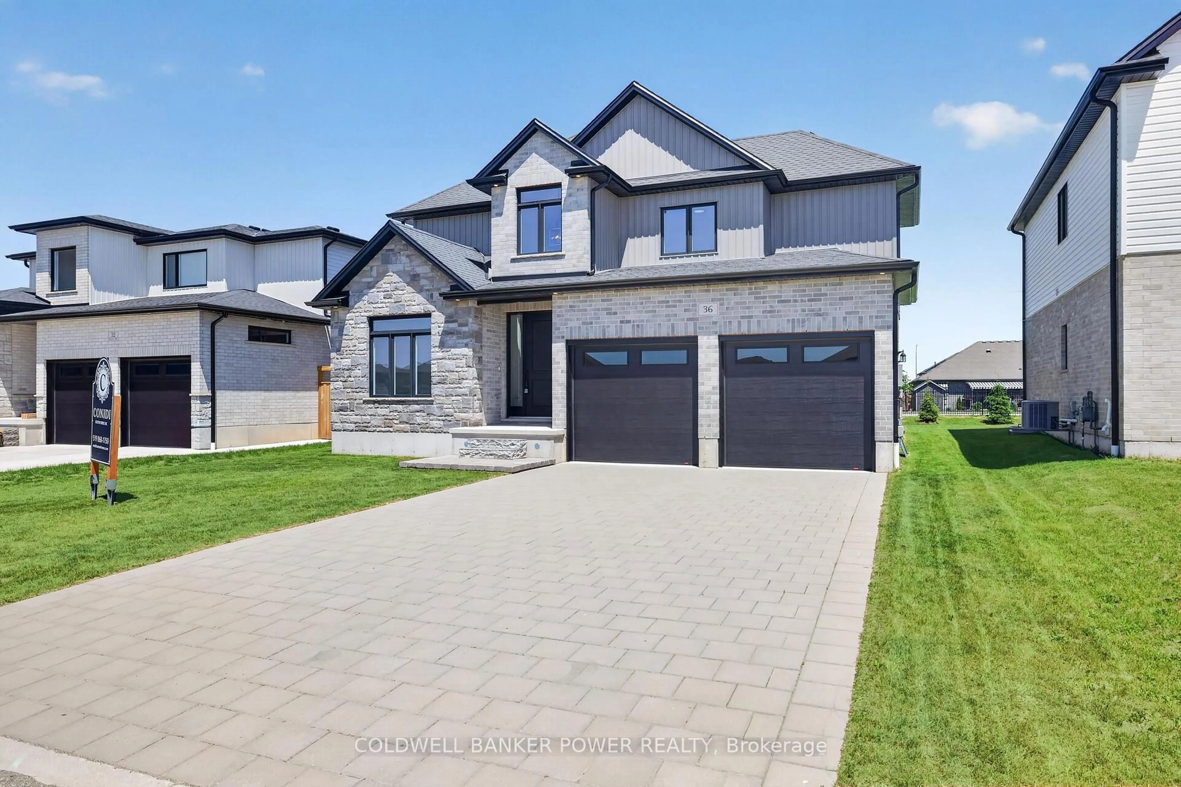 Home with brick exterior material, street for 36 Kelly Dr, Zorra Ontario N0M 2M0