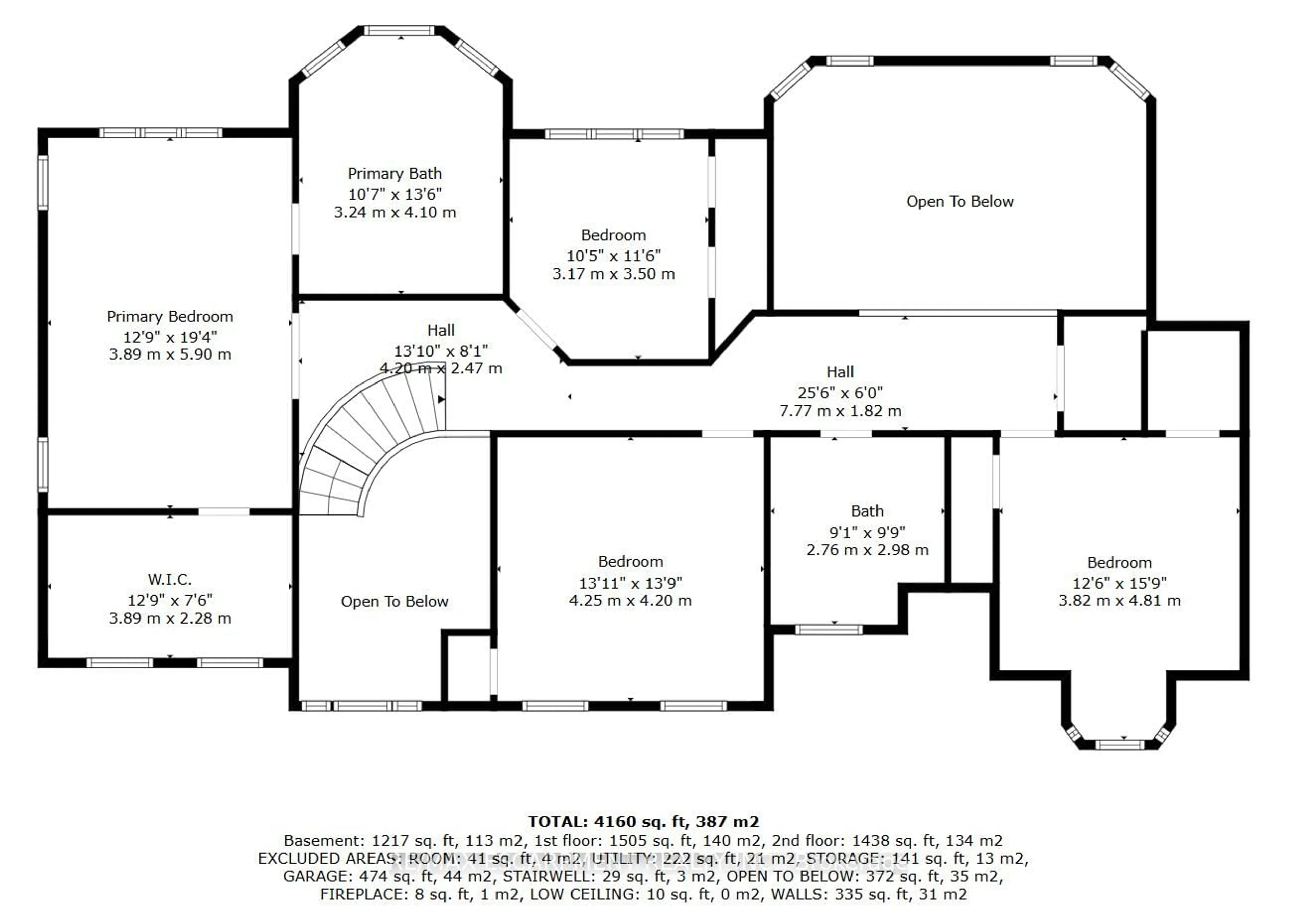 Floor plan for 399 Golf Links Rd, Hamilton Ontario L9G 4G6