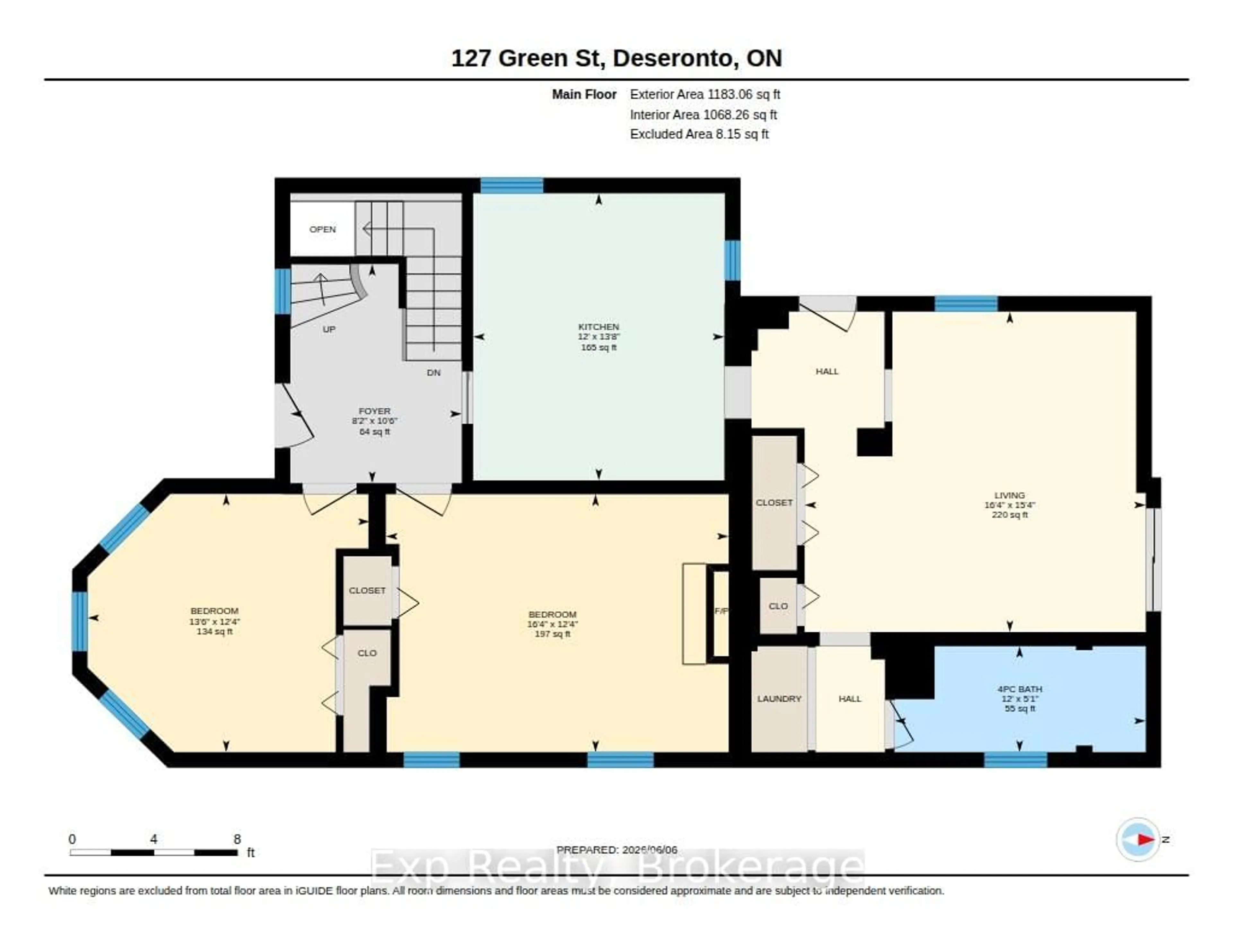 Floor plan for 127 Green St, Deseronto Ontario K0K 1X0