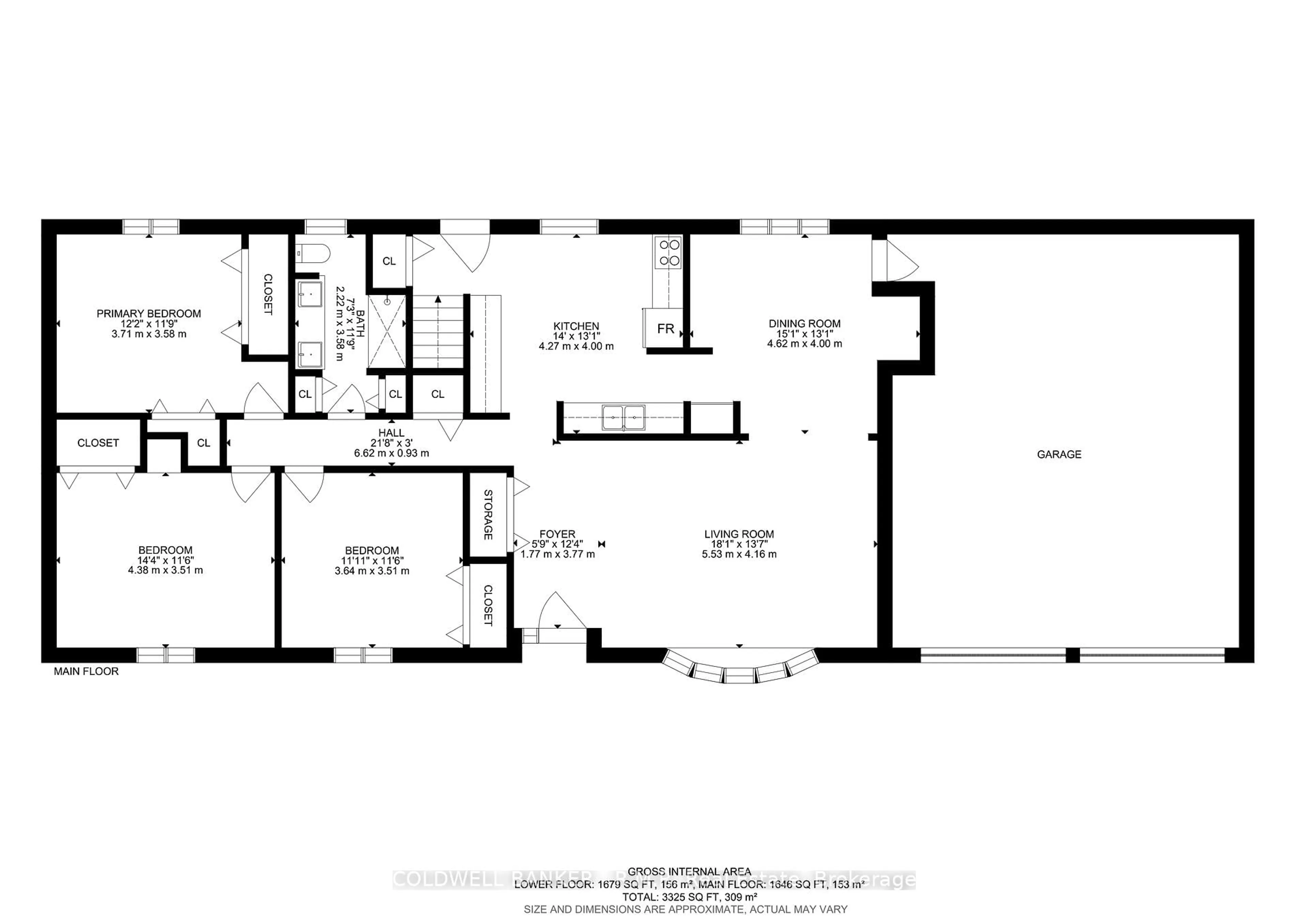 Floor plan for 430 Orchard Ave #Unit B, Cobourg Ontario K9A 3T7