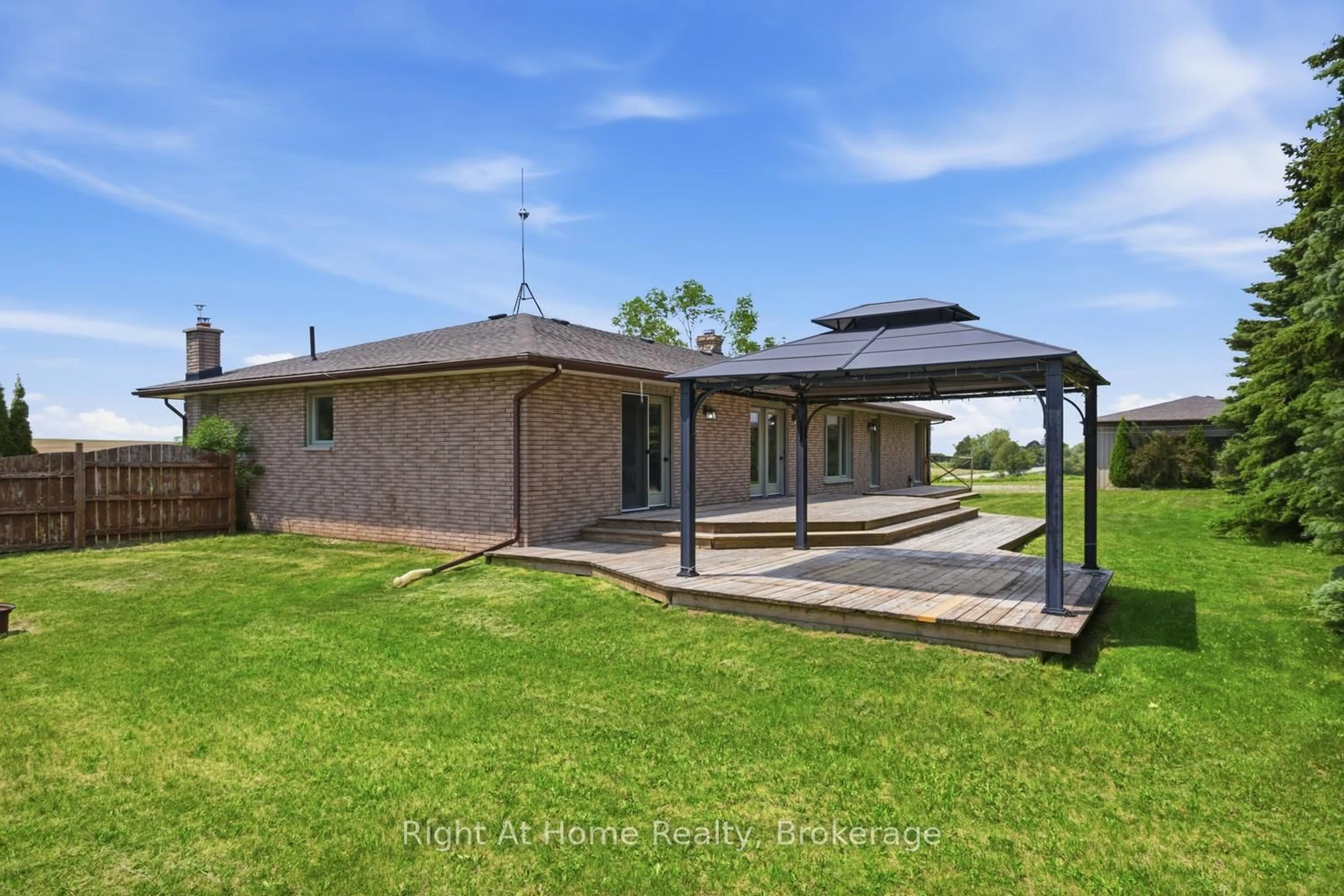 A pic from outside/outdoor area/front of a property/back of a property/a pic from drone, water/lake/river/ocean view for 562 Janetville Rd, Kawartha Lakes Ontario L0B 1K0