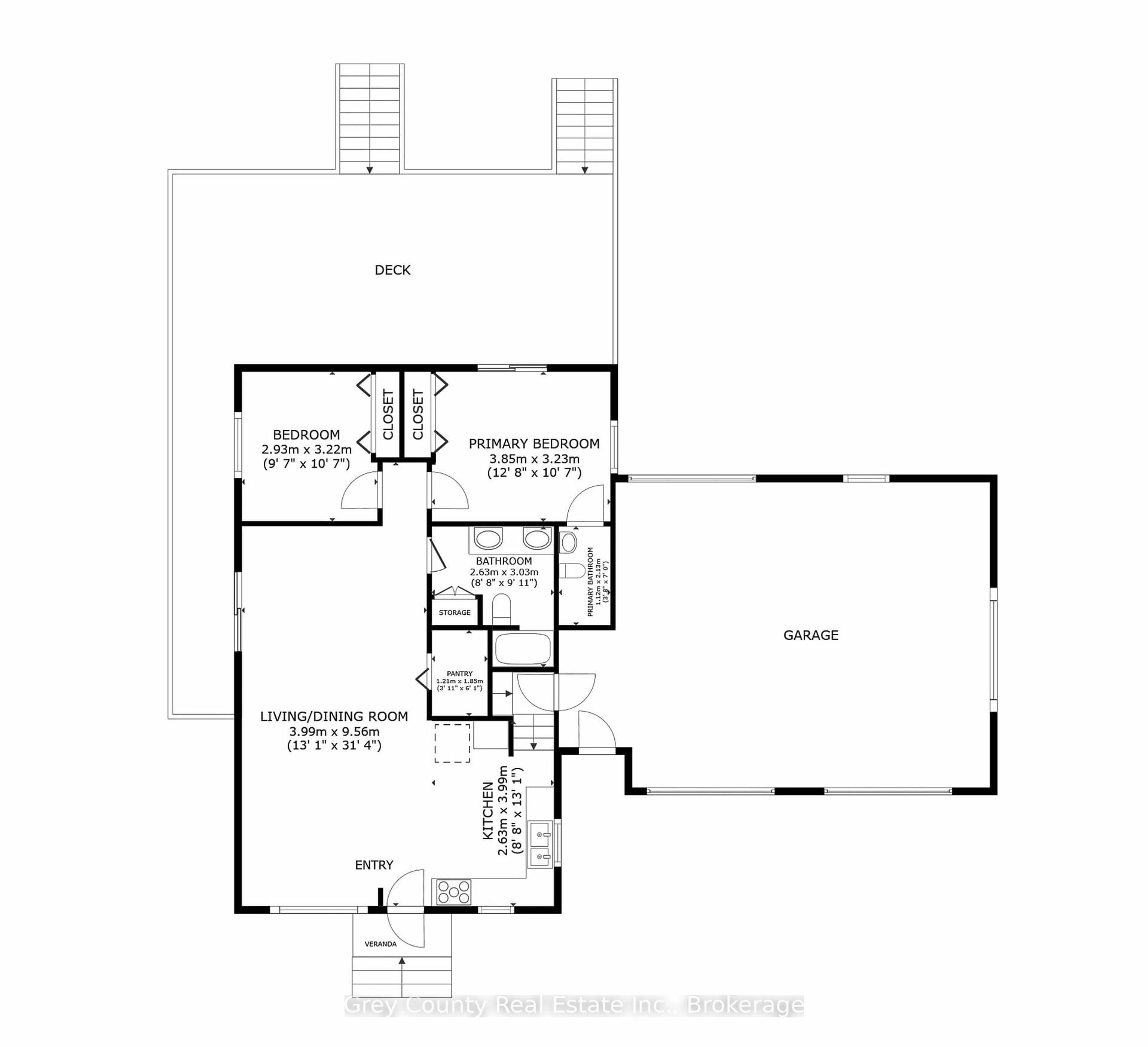 Floor plan for 580293 Sideroad 60 Sdrd, Chatsworth Ontario N0H 1C0
