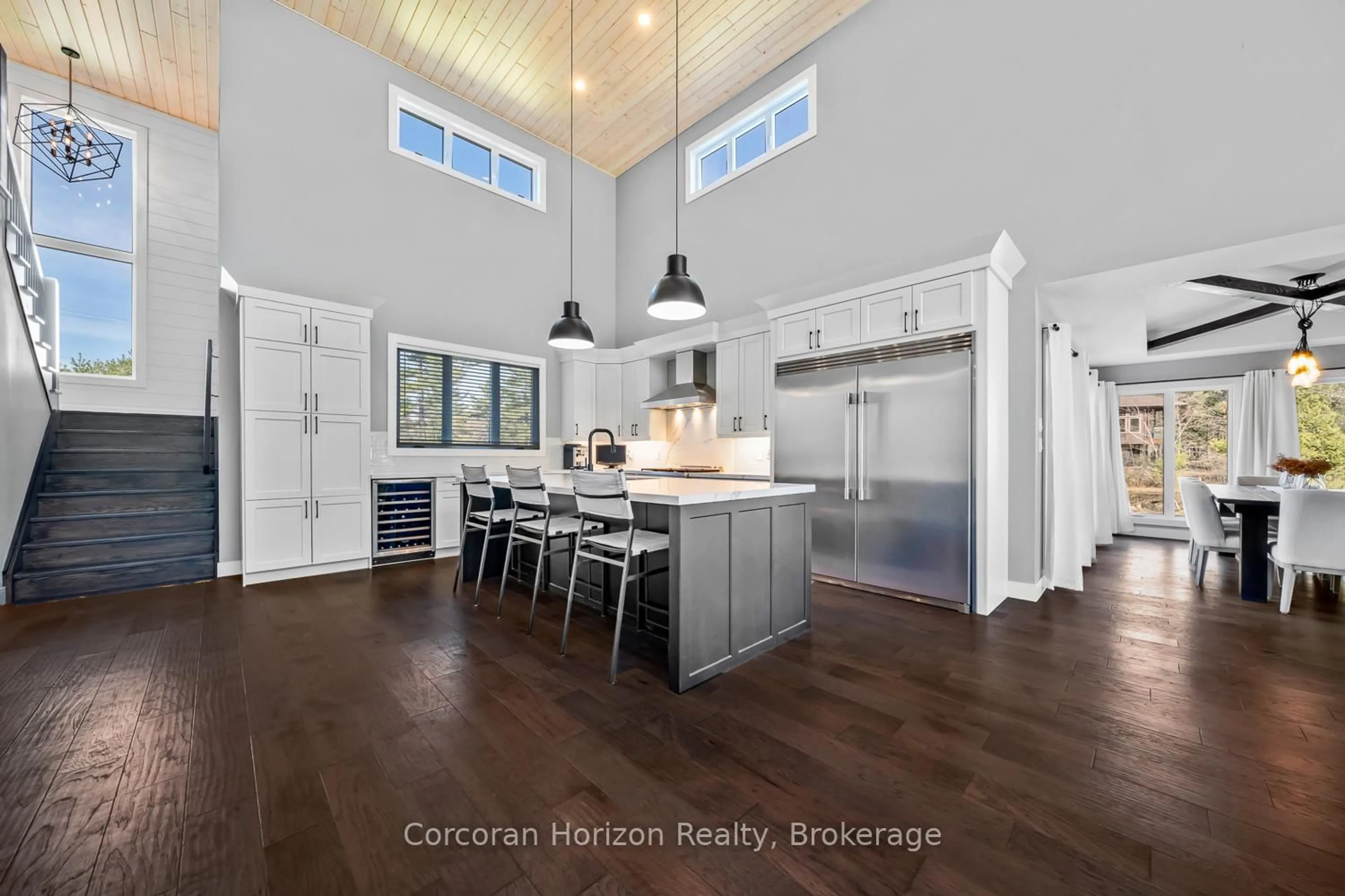 Open concept kitchen, unknown for 19 Ryder Dr, McDougall Ontario P2A 2W9