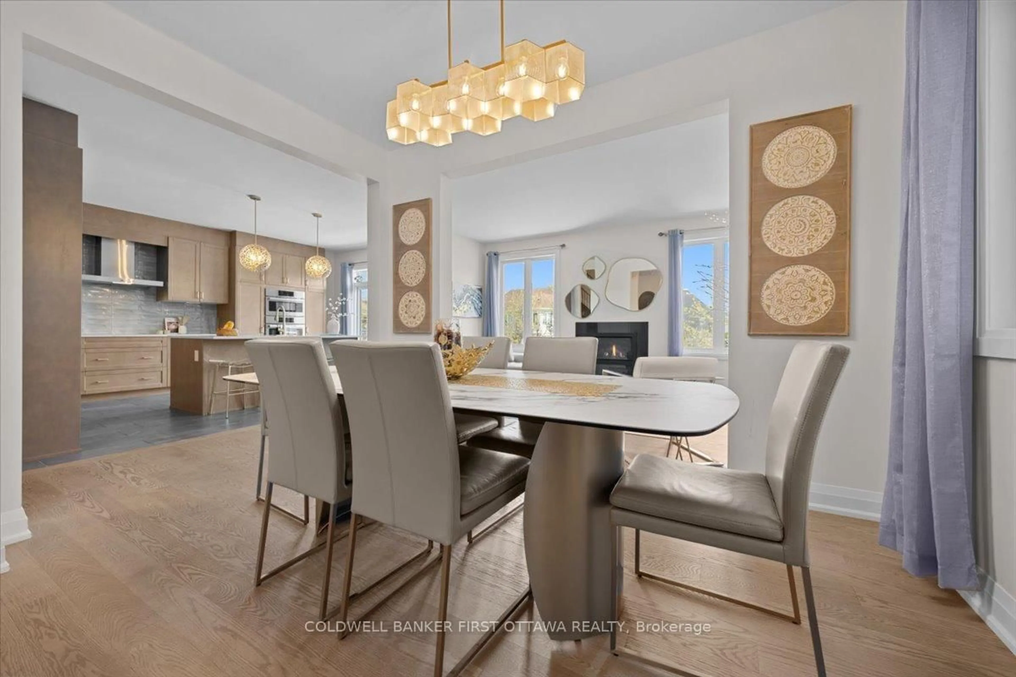 Open concept kitchen, ceramic/tile floor for 116 RYLAND St, Ottawa Ontario K2J 6R1