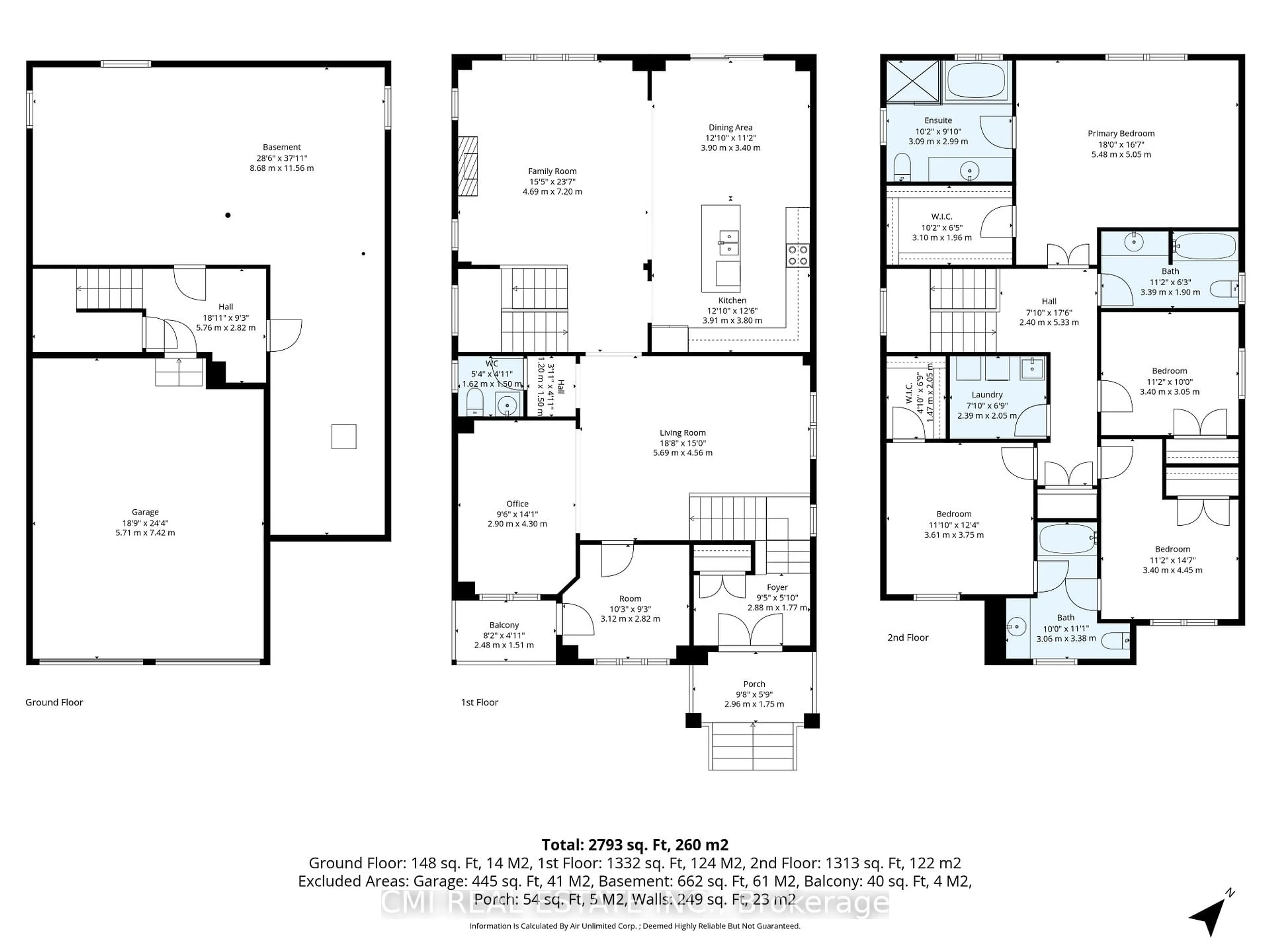Floor plan for 1025 Trailsview Ave Ave, Cobourg Ontario K9A 4J6