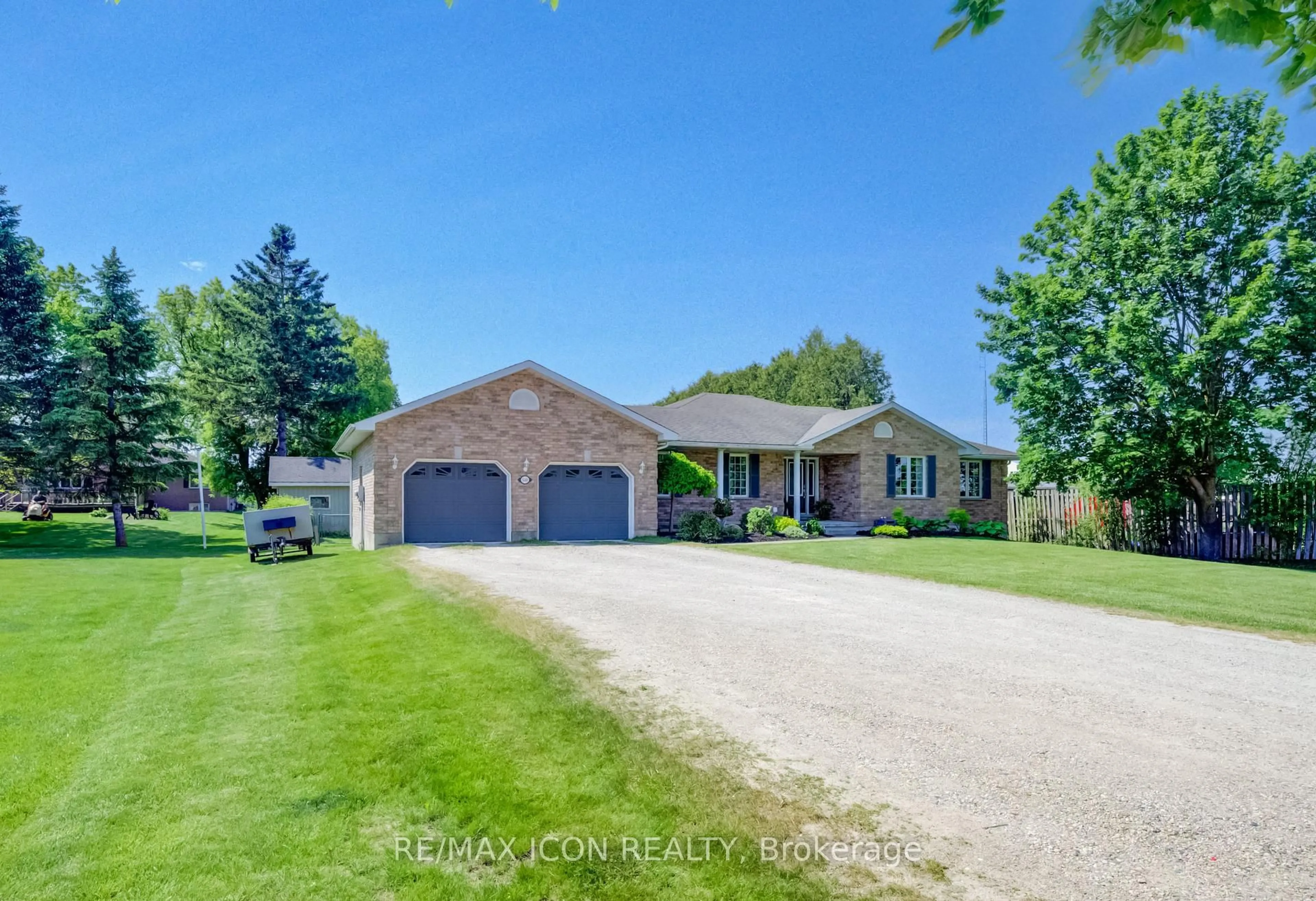A pic from outside/outdoor area/front of a property/back of a property/a pic from drone, street for 540 Sligo Rd, Wellington North Ontario N0G 2L1