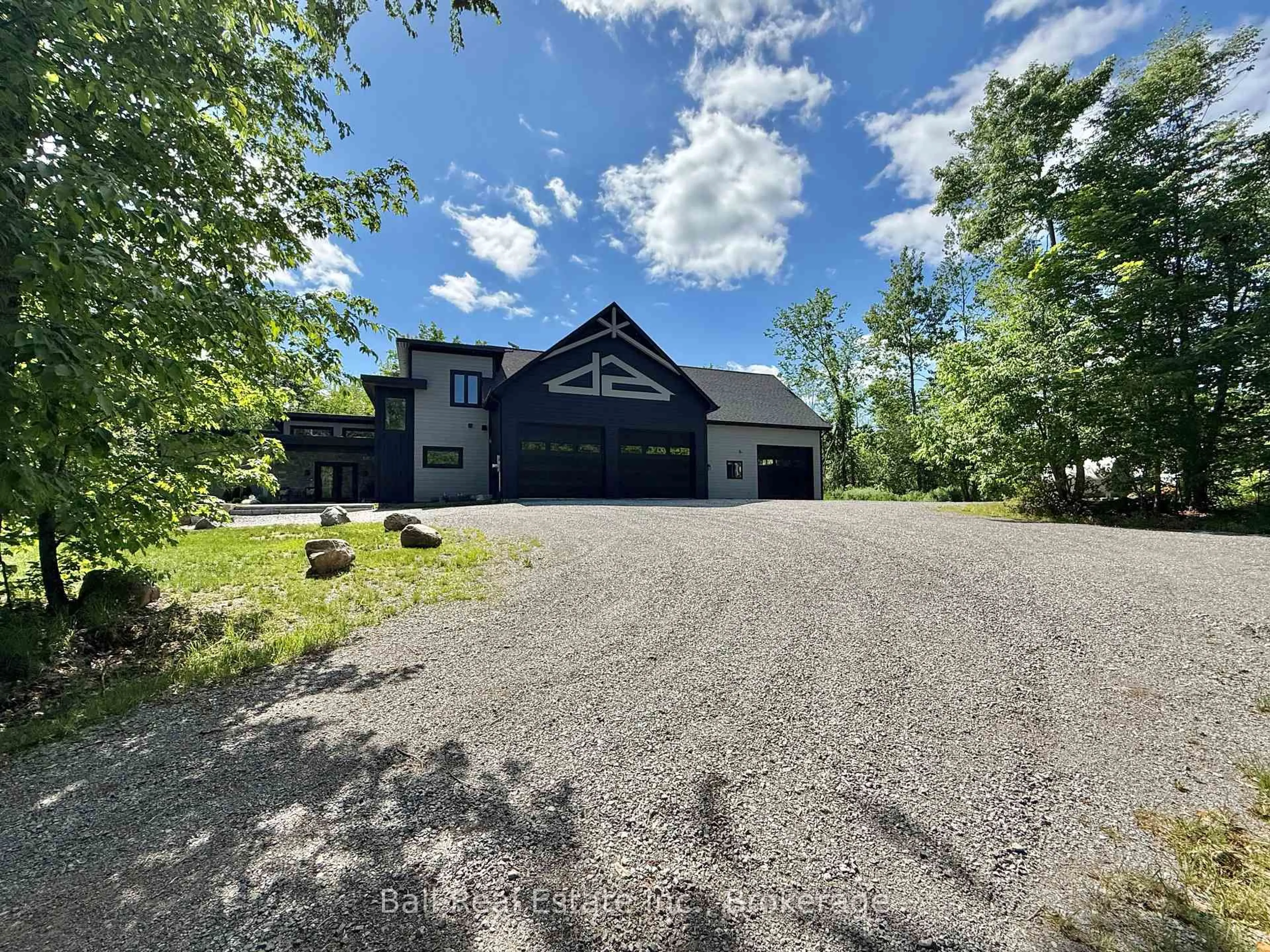 A pic from outside/outdoor area/front of a property/back of a property/a pic from drone, unknown for 33 LAPLANTES Rd, Trent Lakes Ontario K0L 1J0