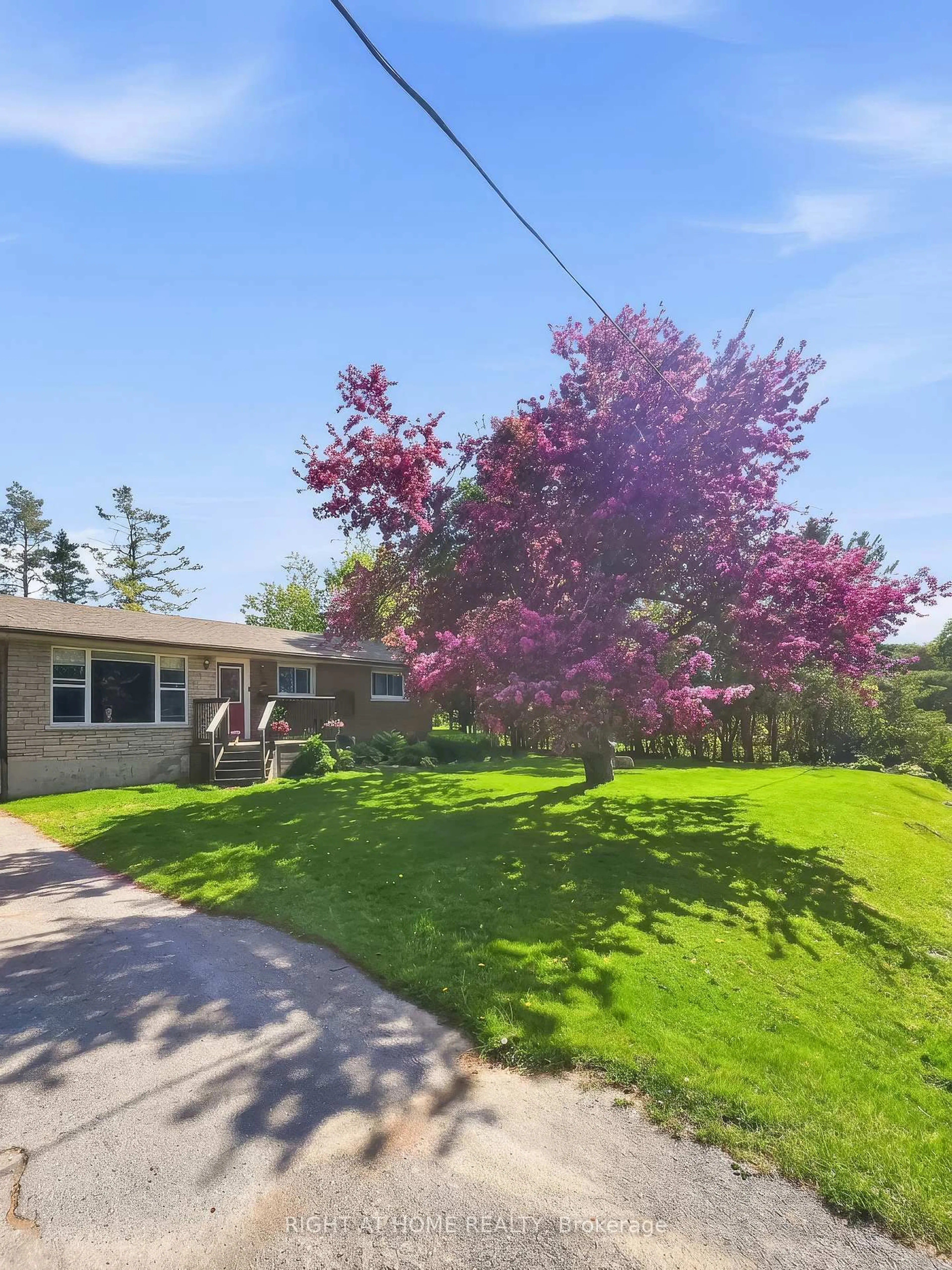 A pic from outside/outdoor area/front of a property/back of a property/a pic from drone, street for 969 Rae Ave, Selwyn Ontario K0L 1H0