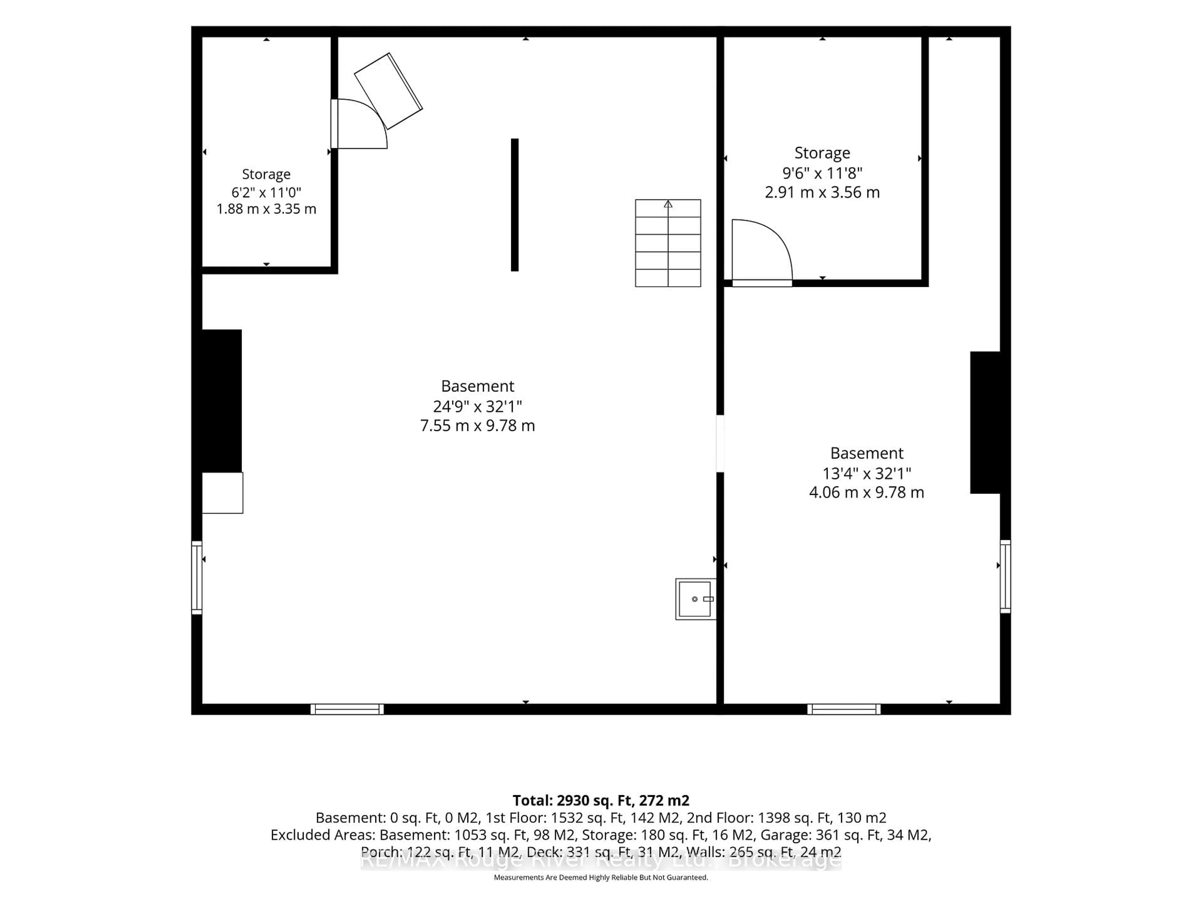 Floor plan for 181 Ontario St, Cobourg Ontario K9A 3B6