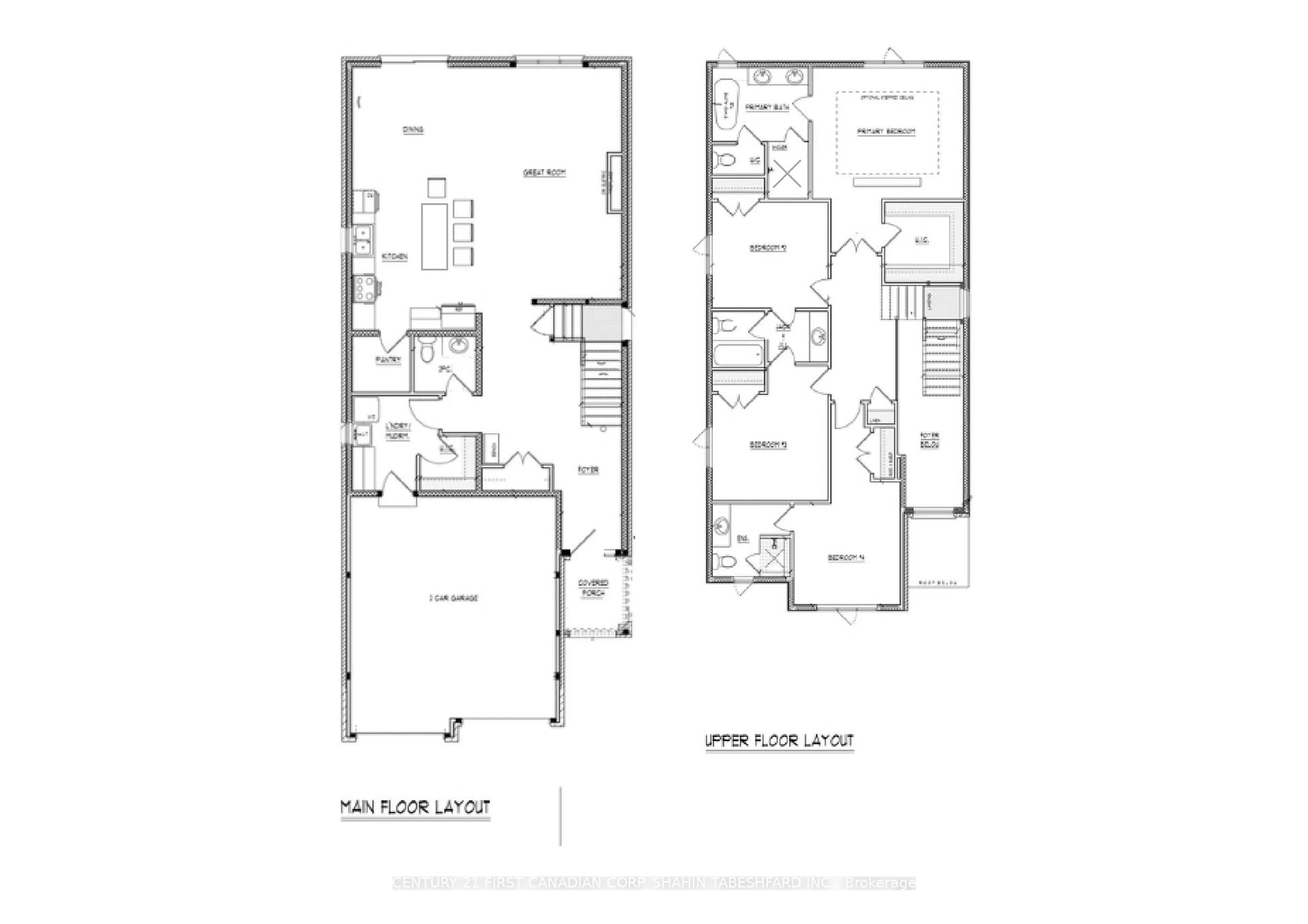 Floor plan for Lot 153 Hobbs Dr, London South Ontario N6M 0M2