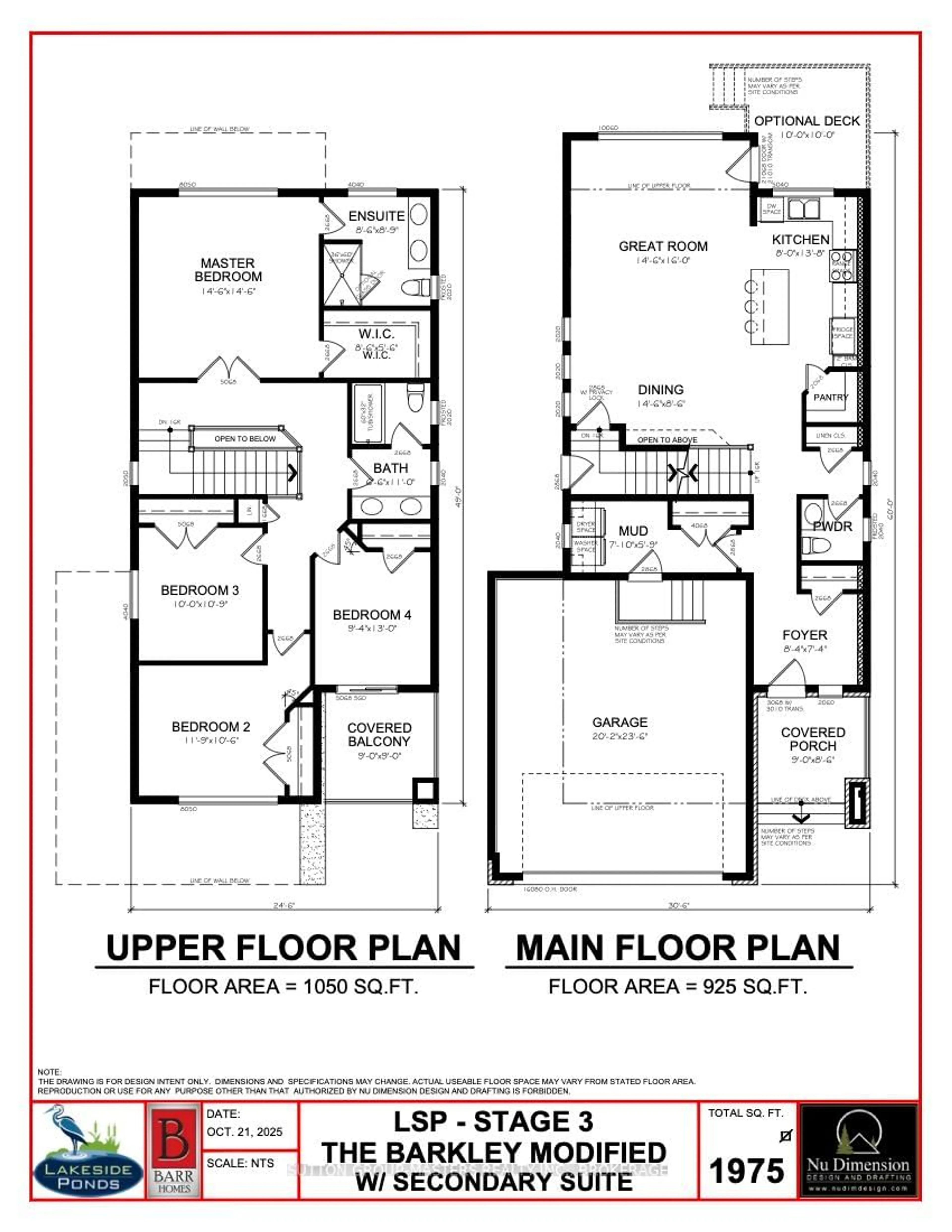 Floor plan for 256 Dr Richard James Cres, Loyalist Ontario K7N 0E9