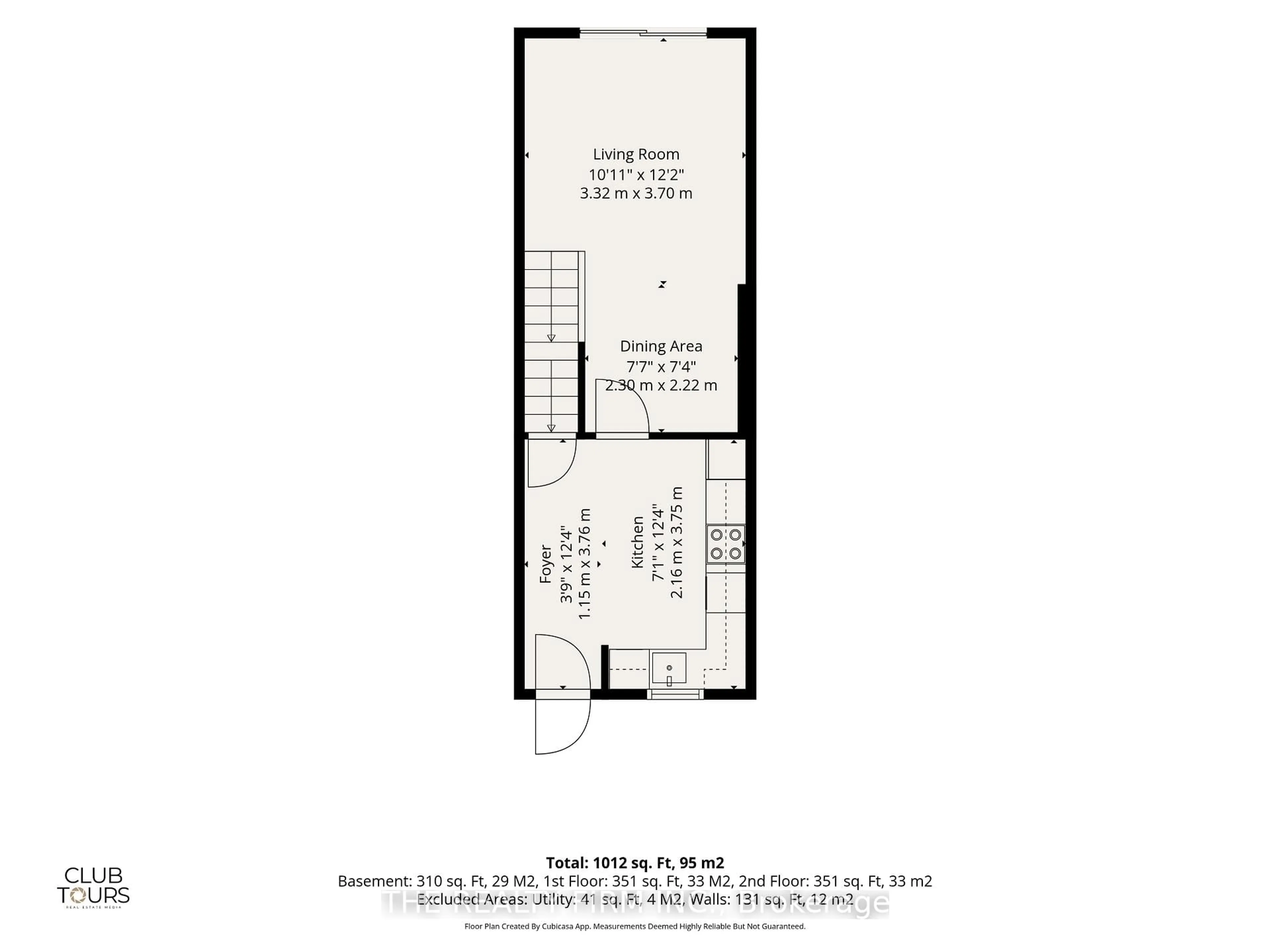 Floor plan for 1919 Trafalgar St #10, London East Ontario N5V 1A1
