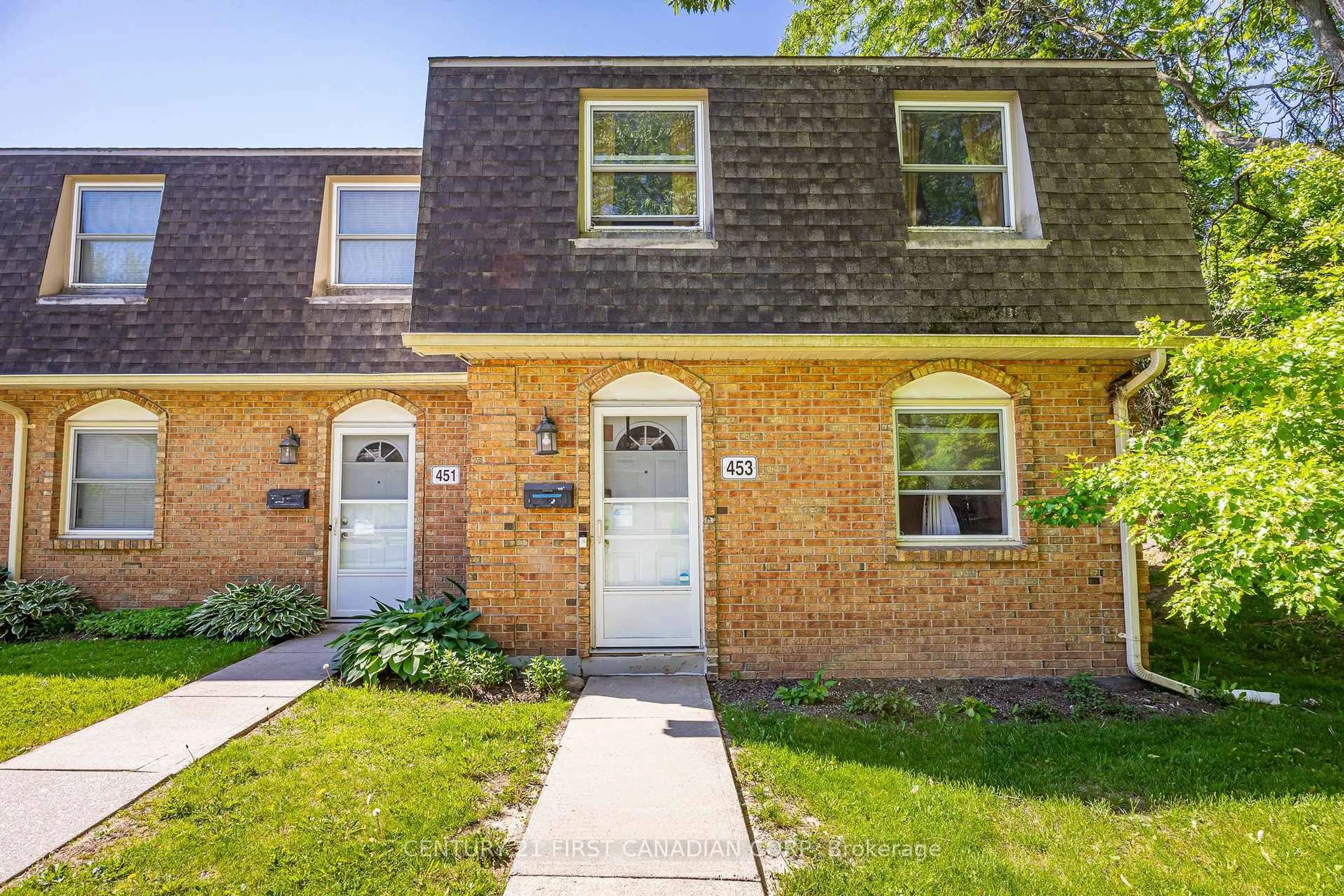 Home with brick exterior material, street for 453 Wilkins St, London South Ontario N6C 5B5