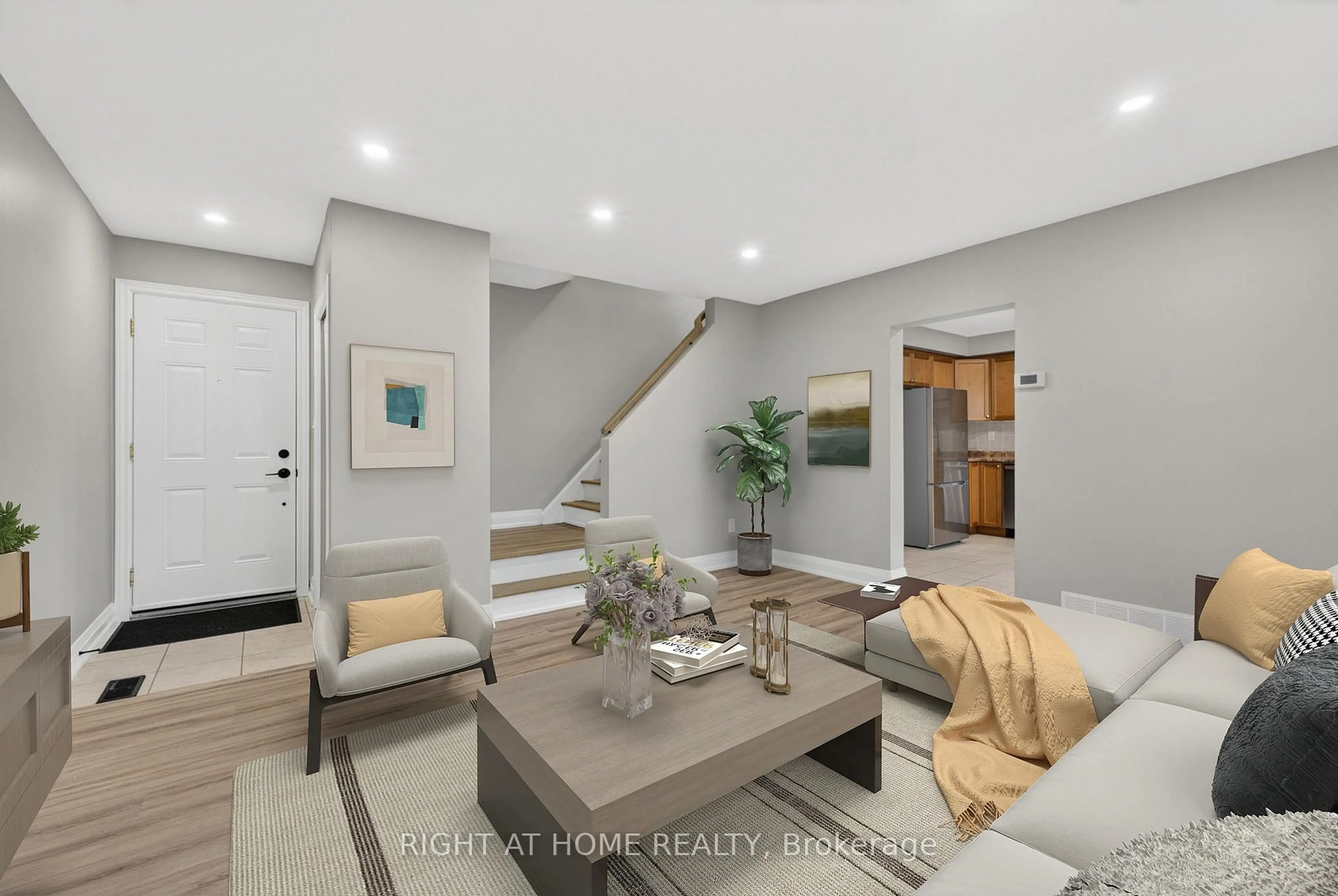 Living room with furniture, unknown for 65 Woodman Dr, Hamilton Ontario L8K 4E2