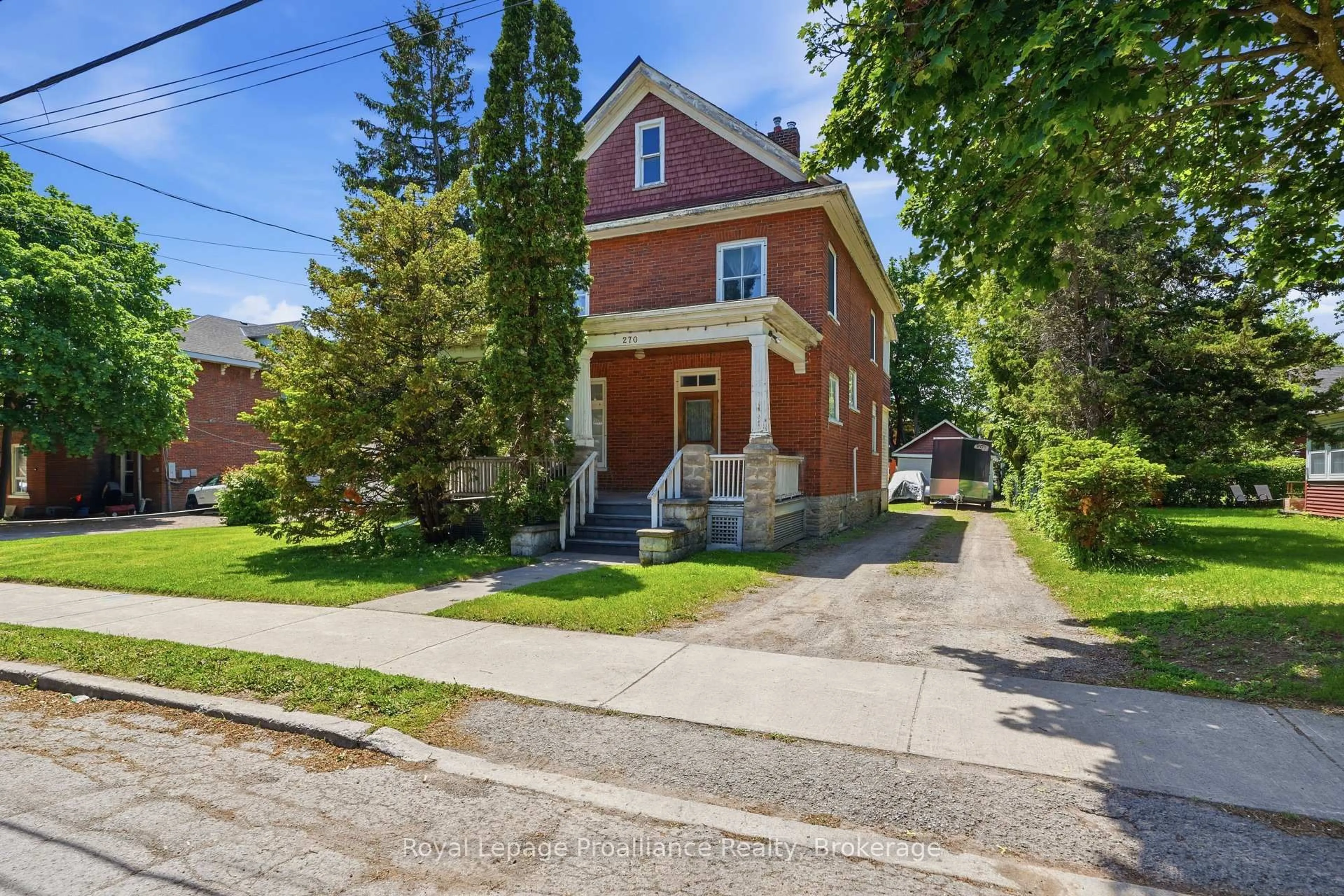 Home with brick exterior material, street for 270 Ann St, Belleville Ontario K8N 3L9