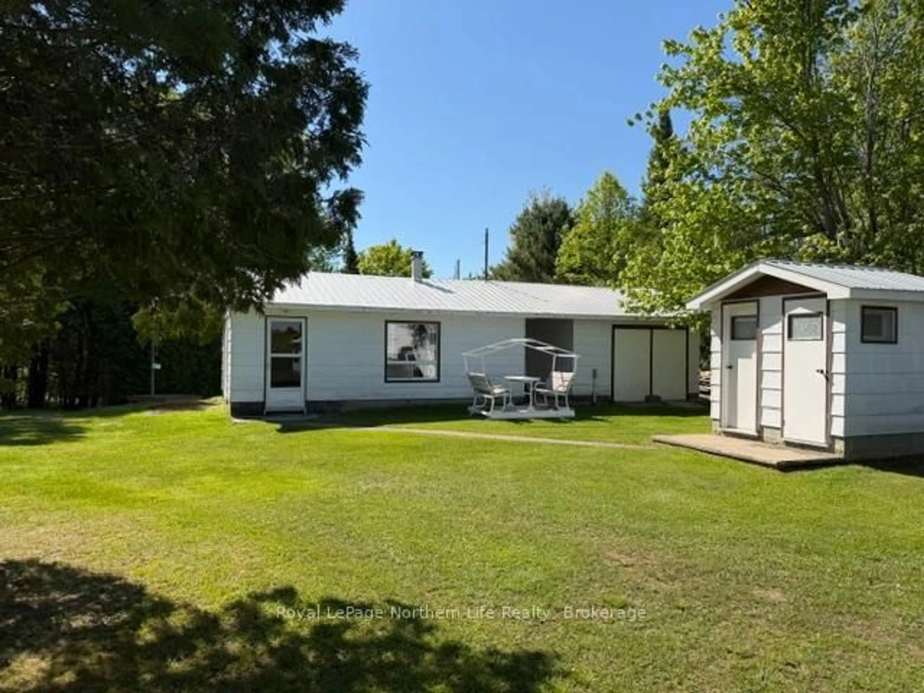 A pic from outside/outdoor area/front of a property/back of a property/a pic from drone, unknown for 149 Robitaille Rd, West Nipissing Ontario P0H 1L0
