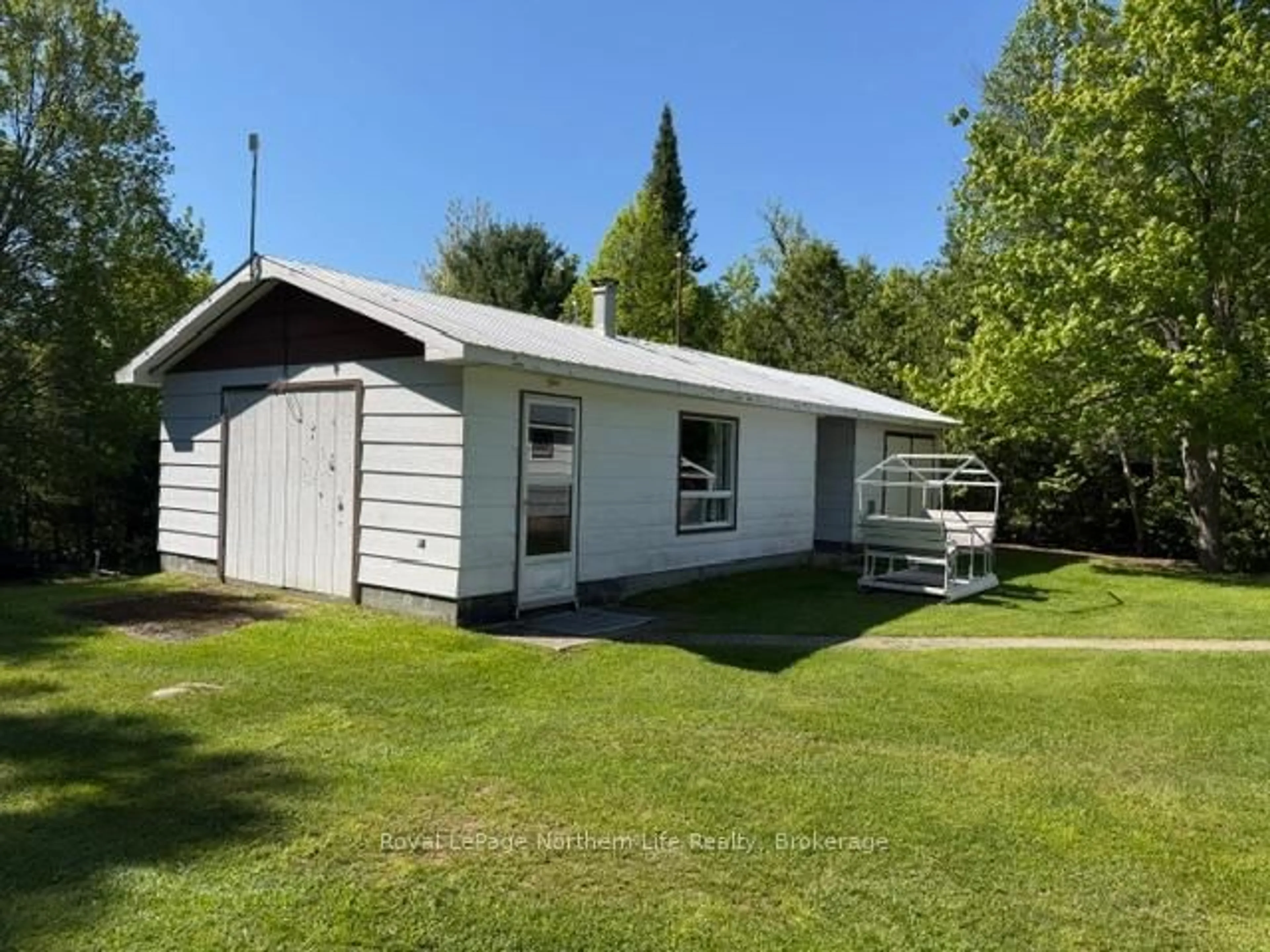 A pic from outside/outdoor area/front of a property/back of a property/a pic from drone, unknown for 149 Robitaille Rd, West Nipissing Ontario P0H 1L0