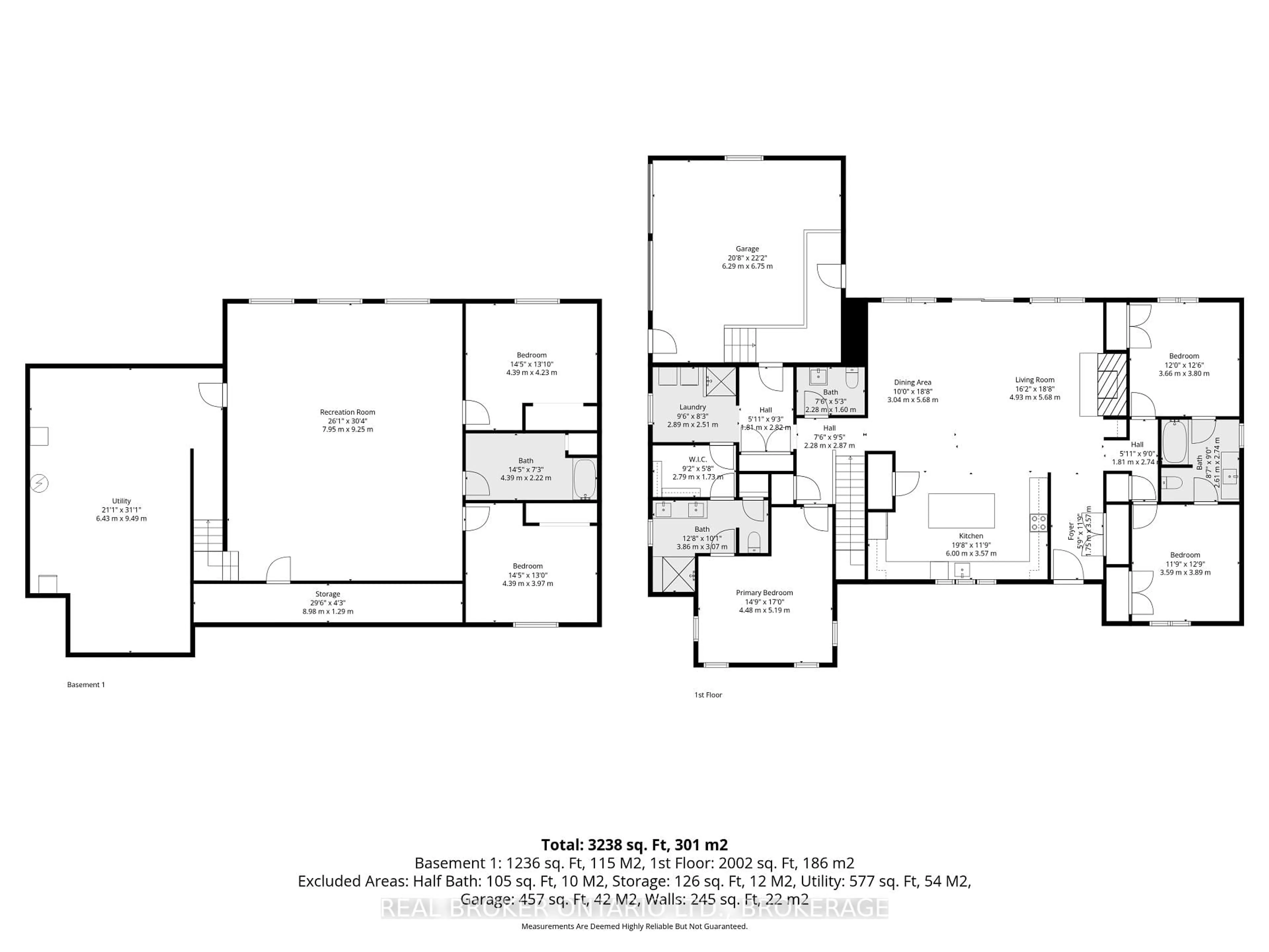 Floor plan for 16119 Eamer Rd, South Stormont Ontario K0C 1R0