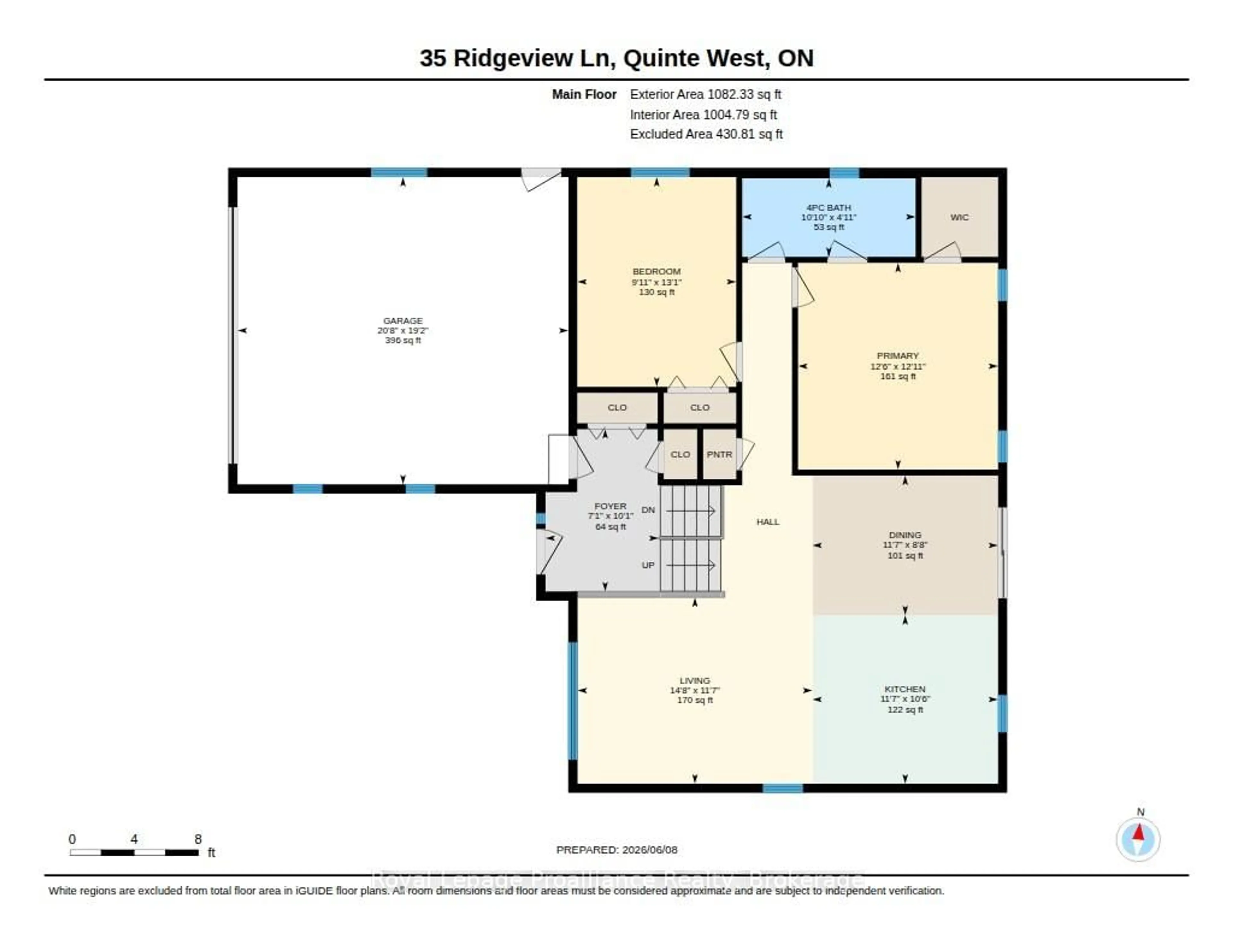 Floor plan for 35 Ridgeview Lane, Trenton Ontario K8V 5P8