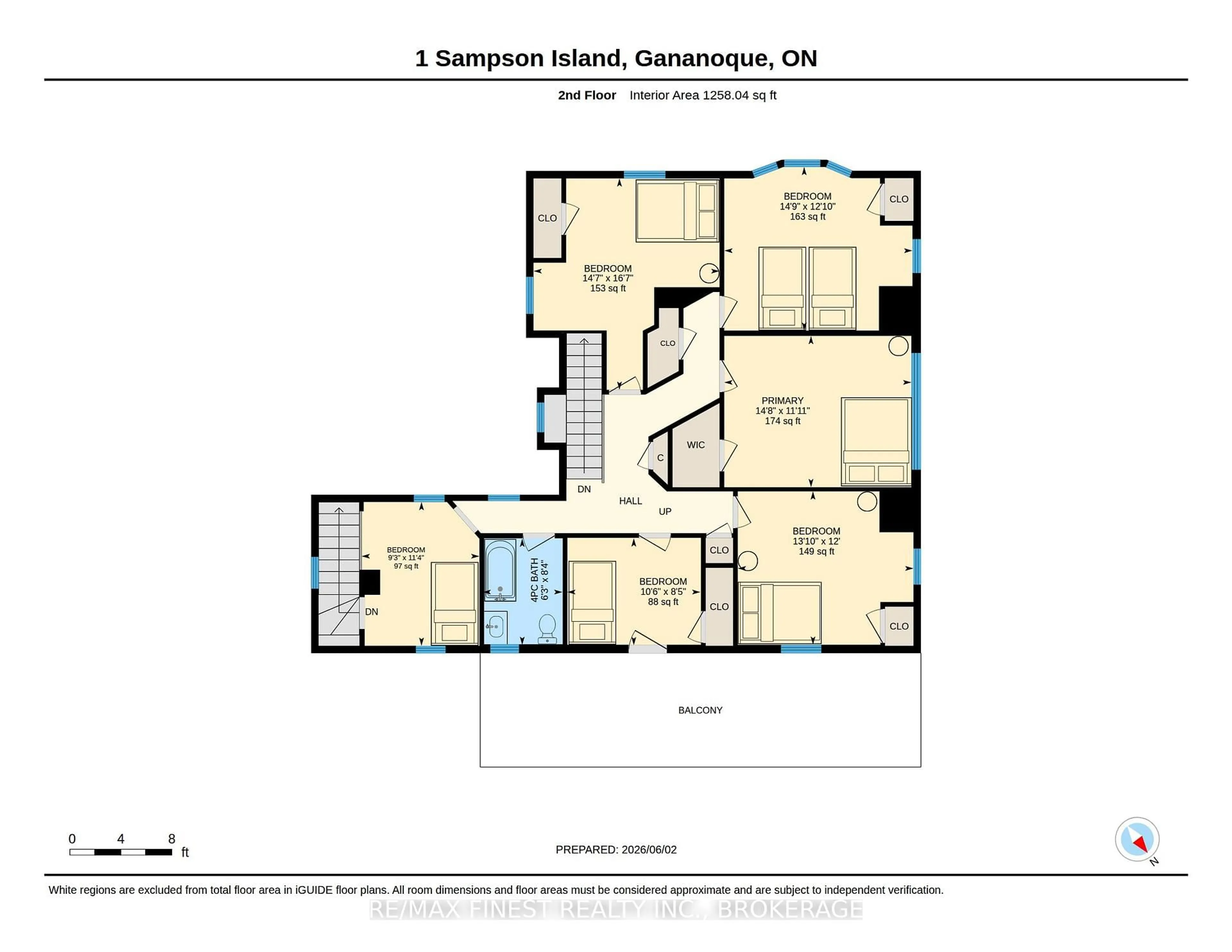 Floor plan for 1 Sampson Island, Leeds and the Thousand Islands Ontario K7G 3C9