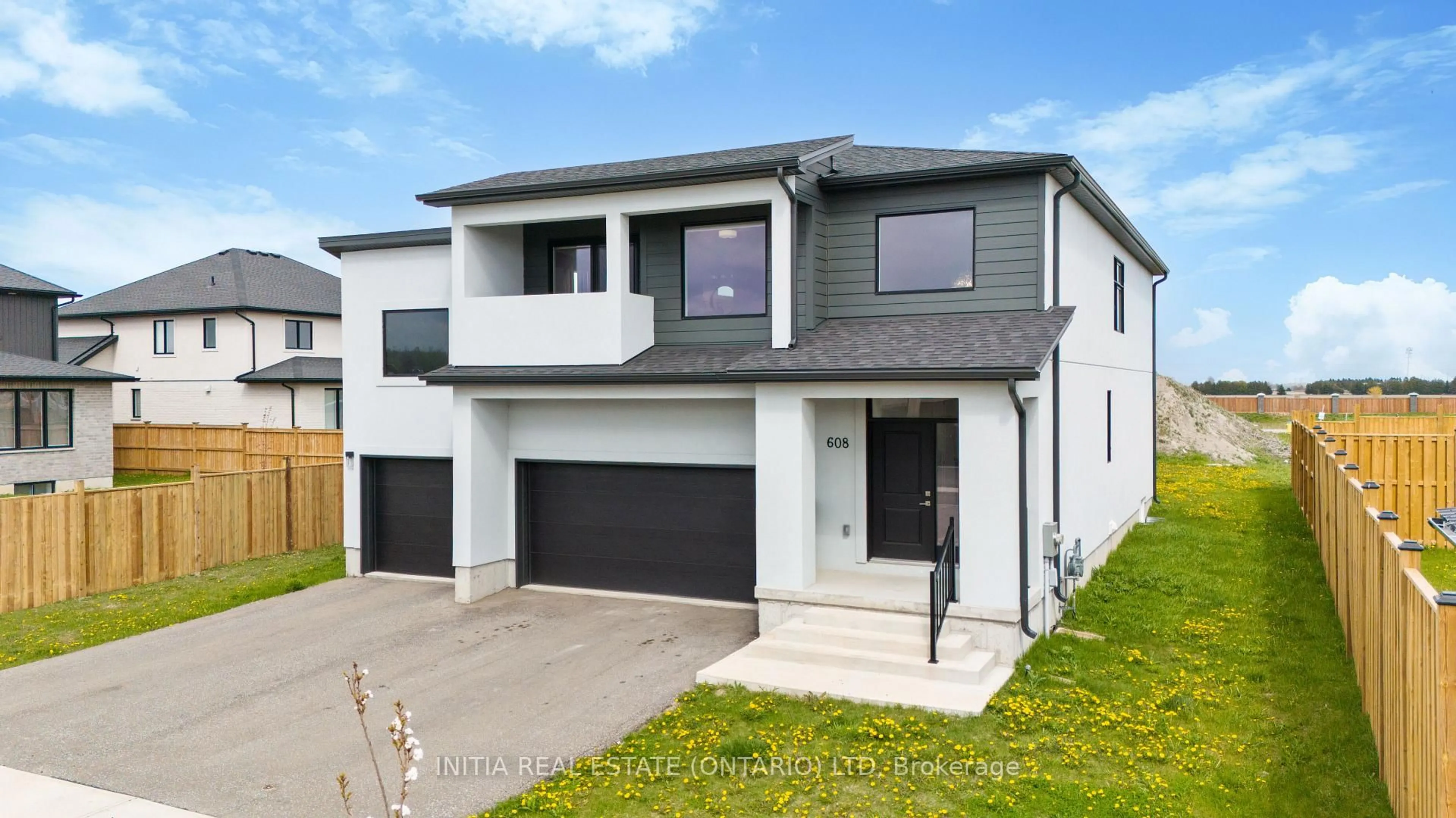 Home with brick exterior material, street for 608 Sweetbay Cres, Sarnia Ontario N7S 0A8