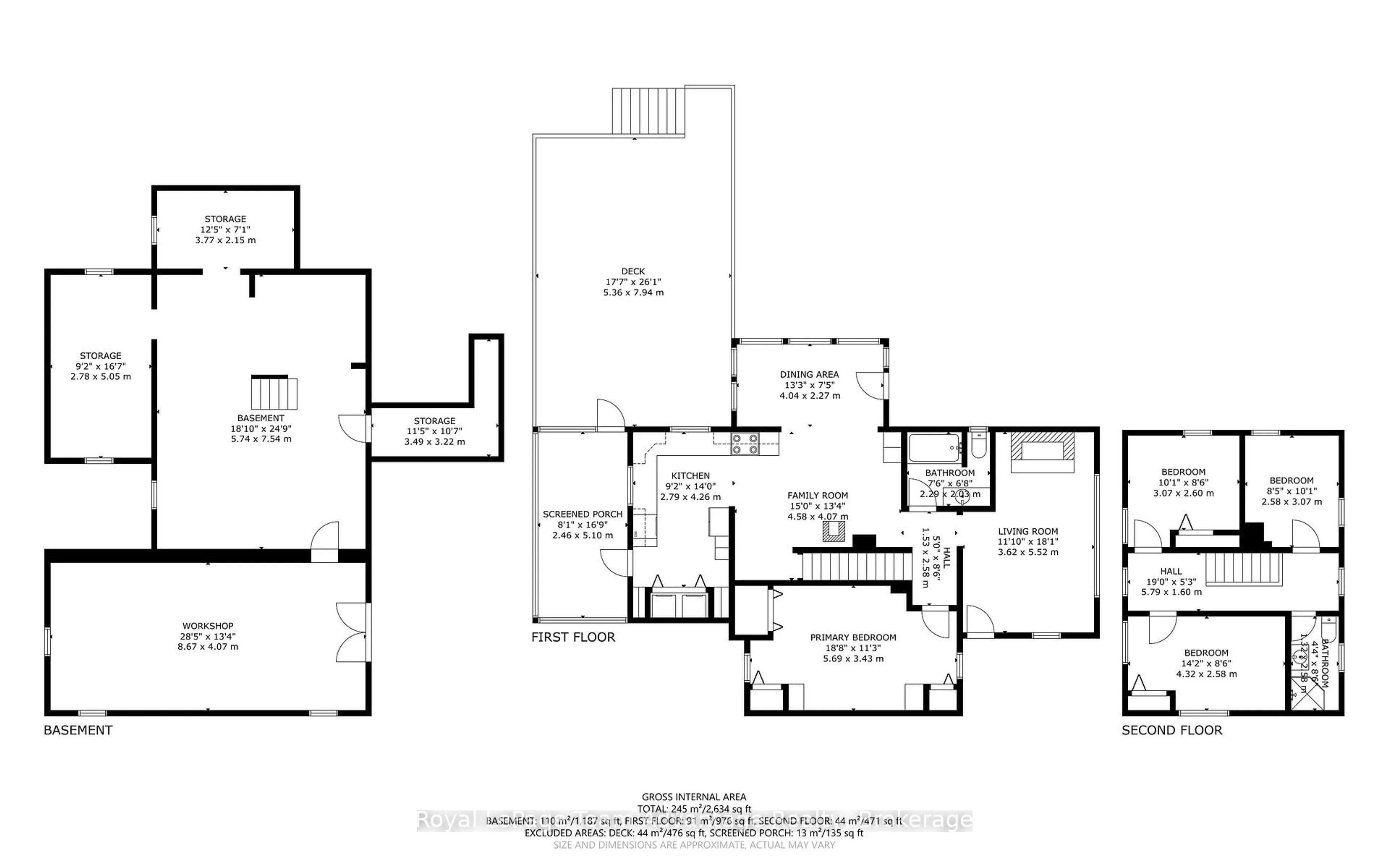 Floor plan for 3461 Hwy 141 Highway, Muskoka Lakes Ontario P0B 1M0