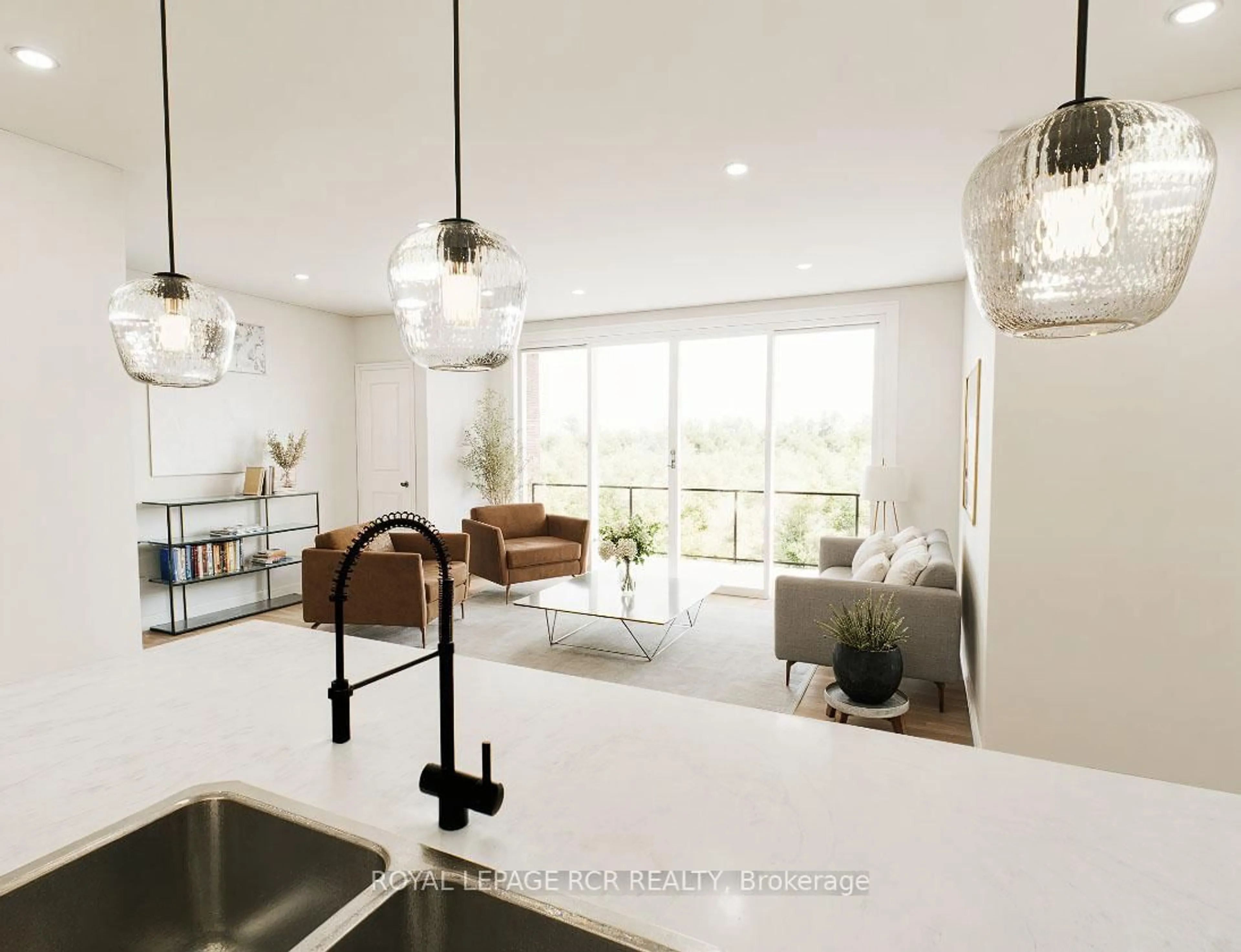 Open concept kitchen, unknown for 50 Emma St #401, East Luther Grand Valley Ontario L9W 5P9