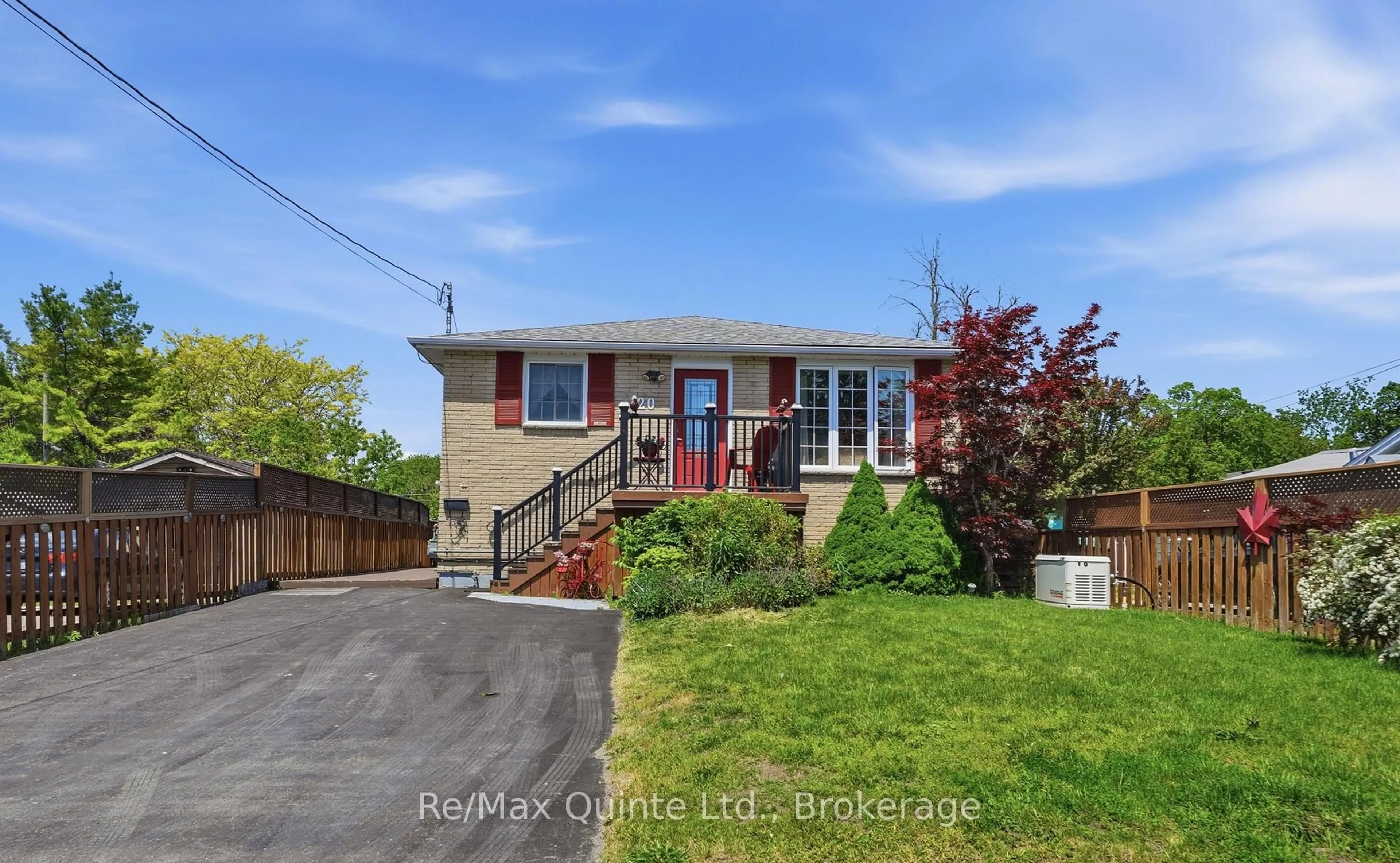 A pic from outside/outdoor area/front of a property/back of a property/a pic from drone, street for 20 Ferry St, Quinte West Ontario K8V 1S2