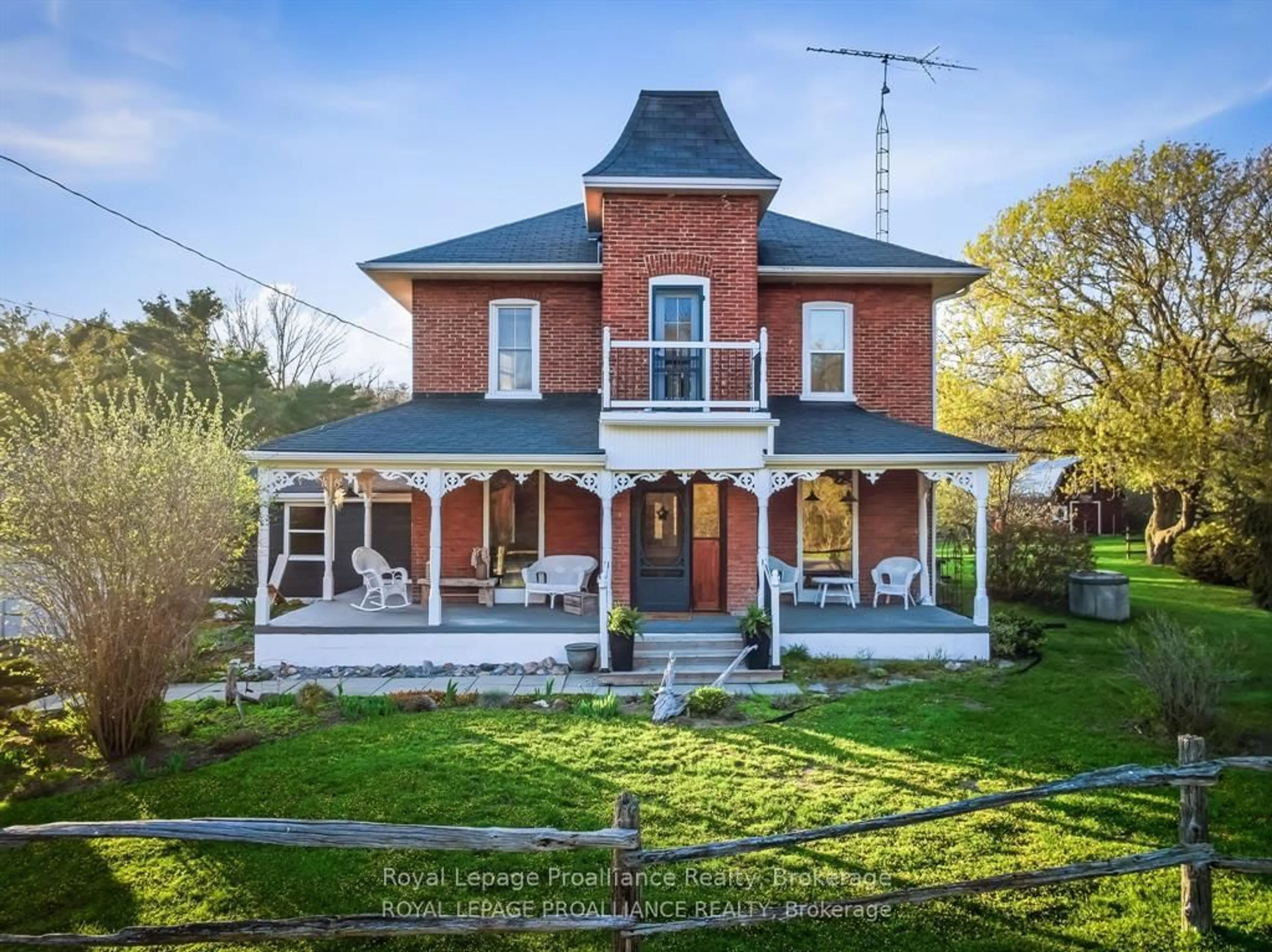 Home with brick exterior material, street for 16366 Highway 2 Rd, Trenton Ontario K8V 5P7