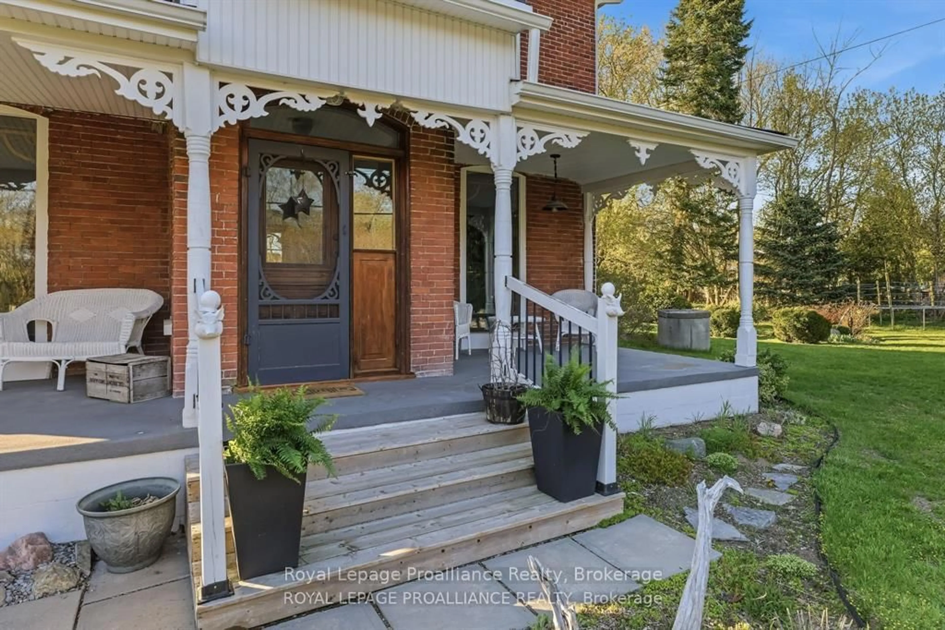 Home with brick exterior material, street for 16366 Highway 2 Rd, Trenton Ontario K8V 5P7