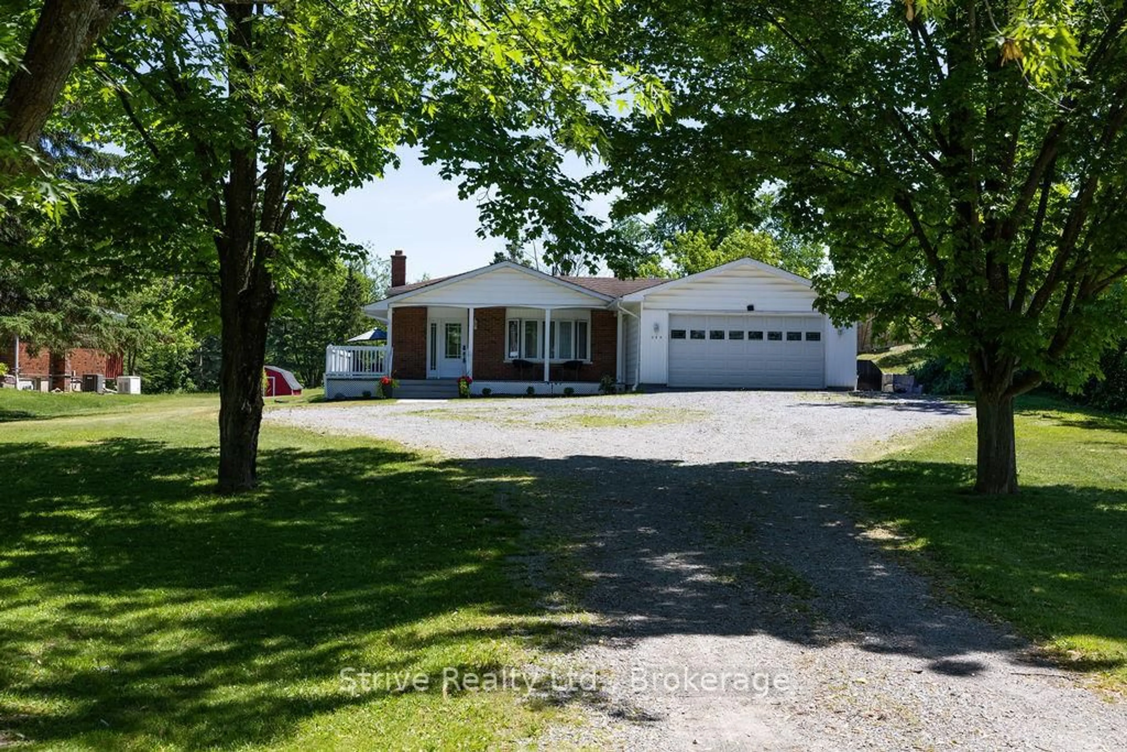 A pic from outside/outdoor area/front of a property/back of a property/a pic from drone, street for 386 Mount Nebo Rd, Kawartha Lakes Ontario K0L 2W0