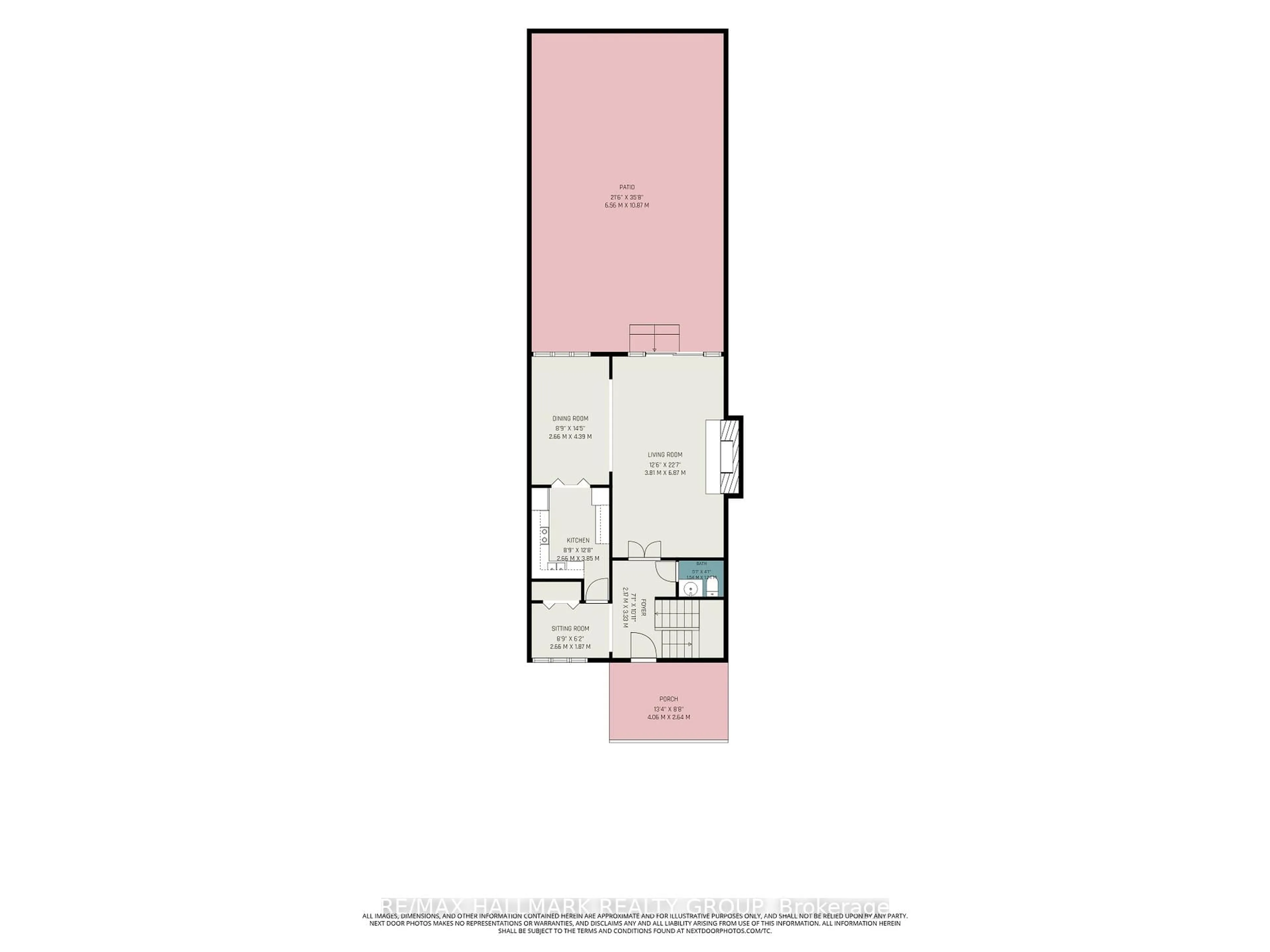 Floor plan for 174 Dufferin Rd #15, Ottawa Ontario K1M 2A6