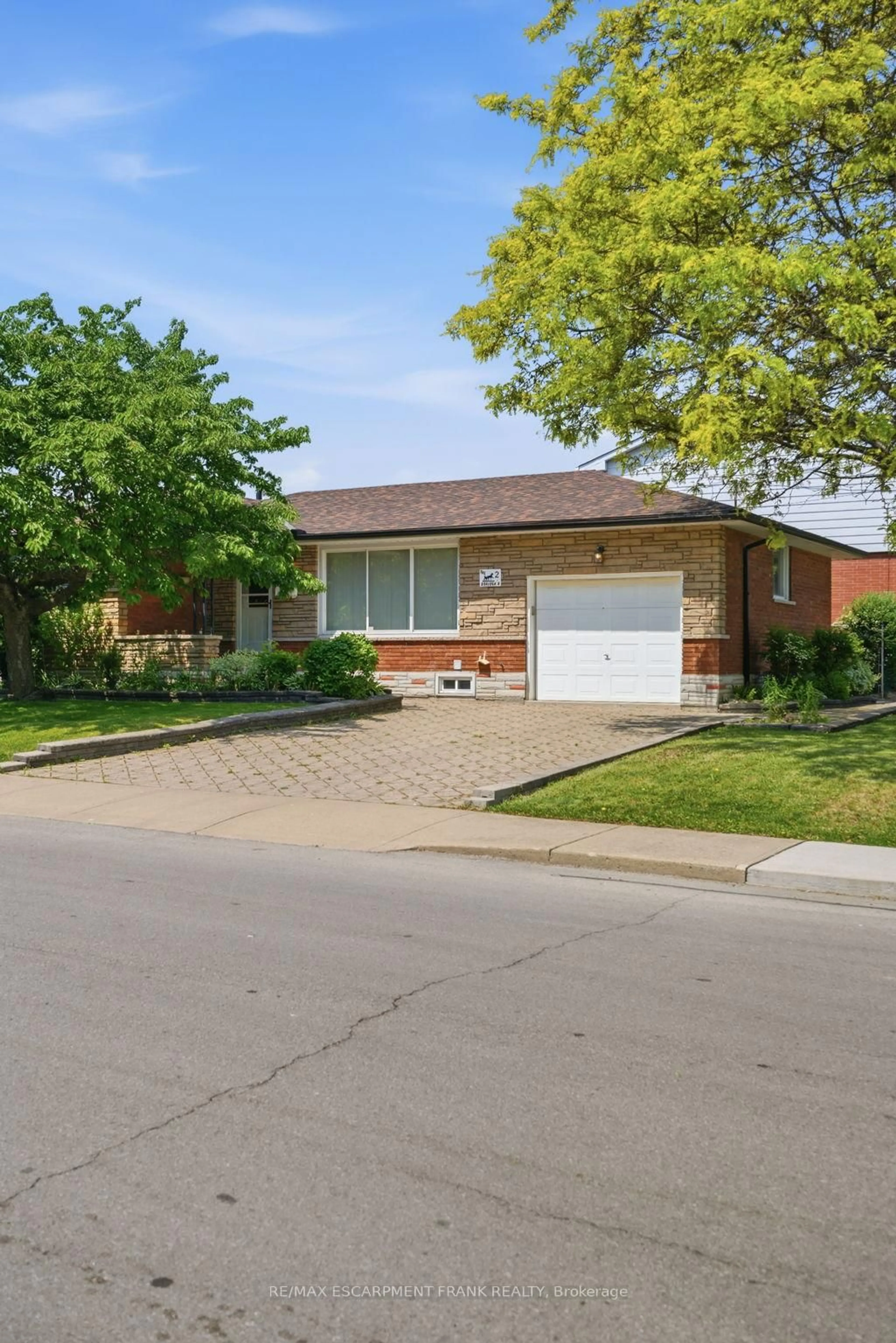 Home with brick exterior material, street for 2 Deerborn Dr, Hamilton Ontario L8V 3K7