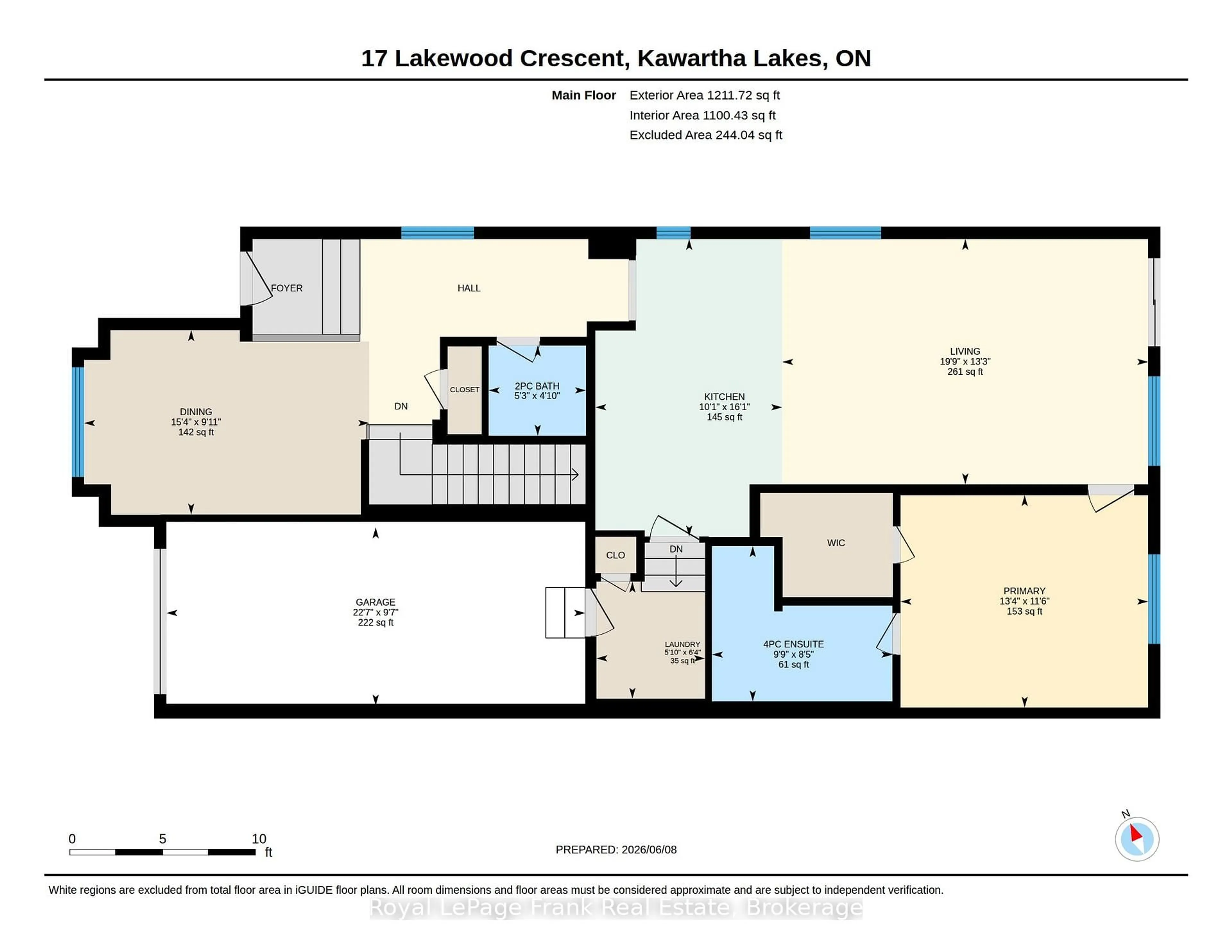 Floor plan for 17 Lakewood Cres #44, Kawartha Lakes Ontario K0M 1A0