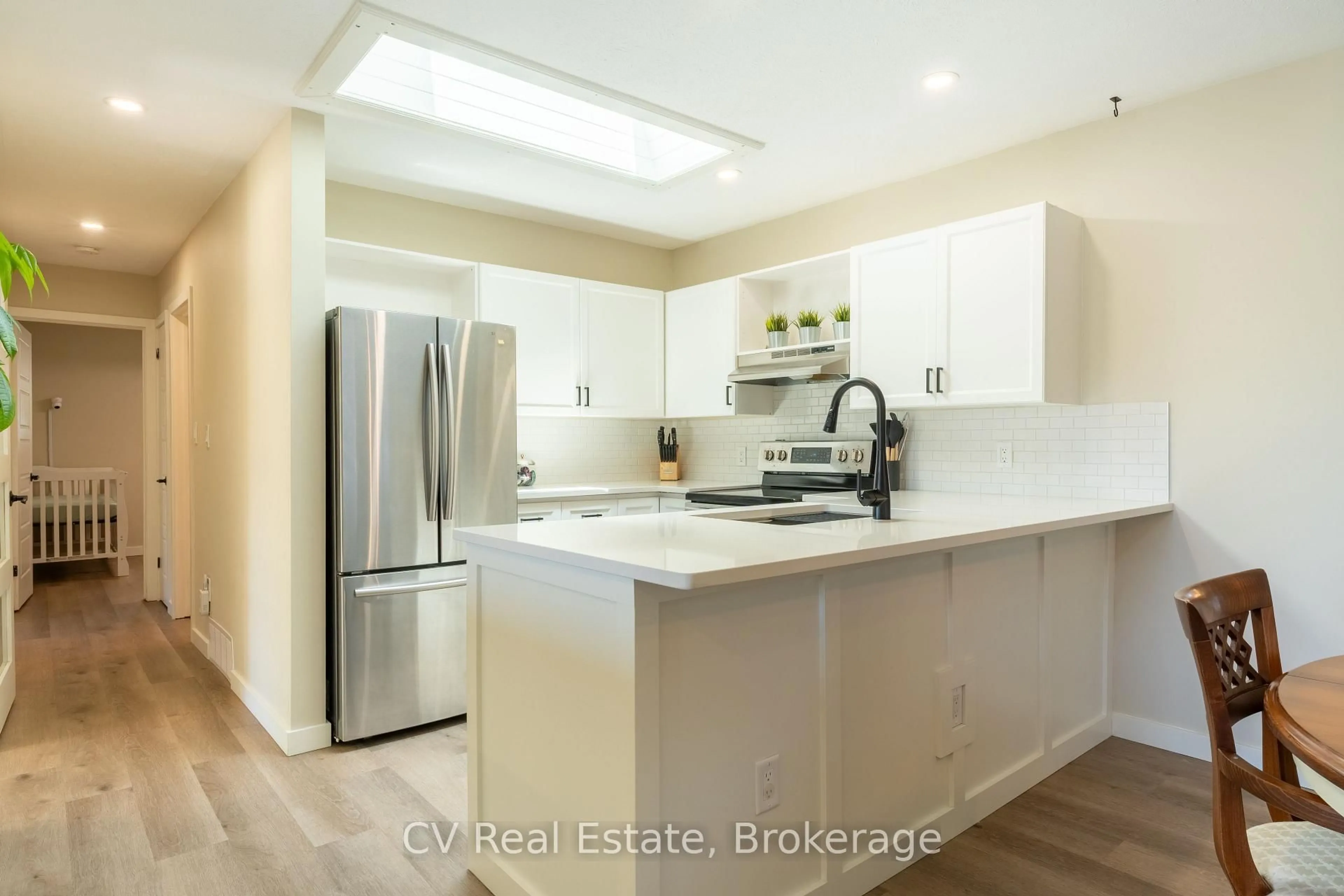 Open concept kitchen, ceramic/tile floor for 1 Birchwood Crt, Meaford Ontario N4L 1T9