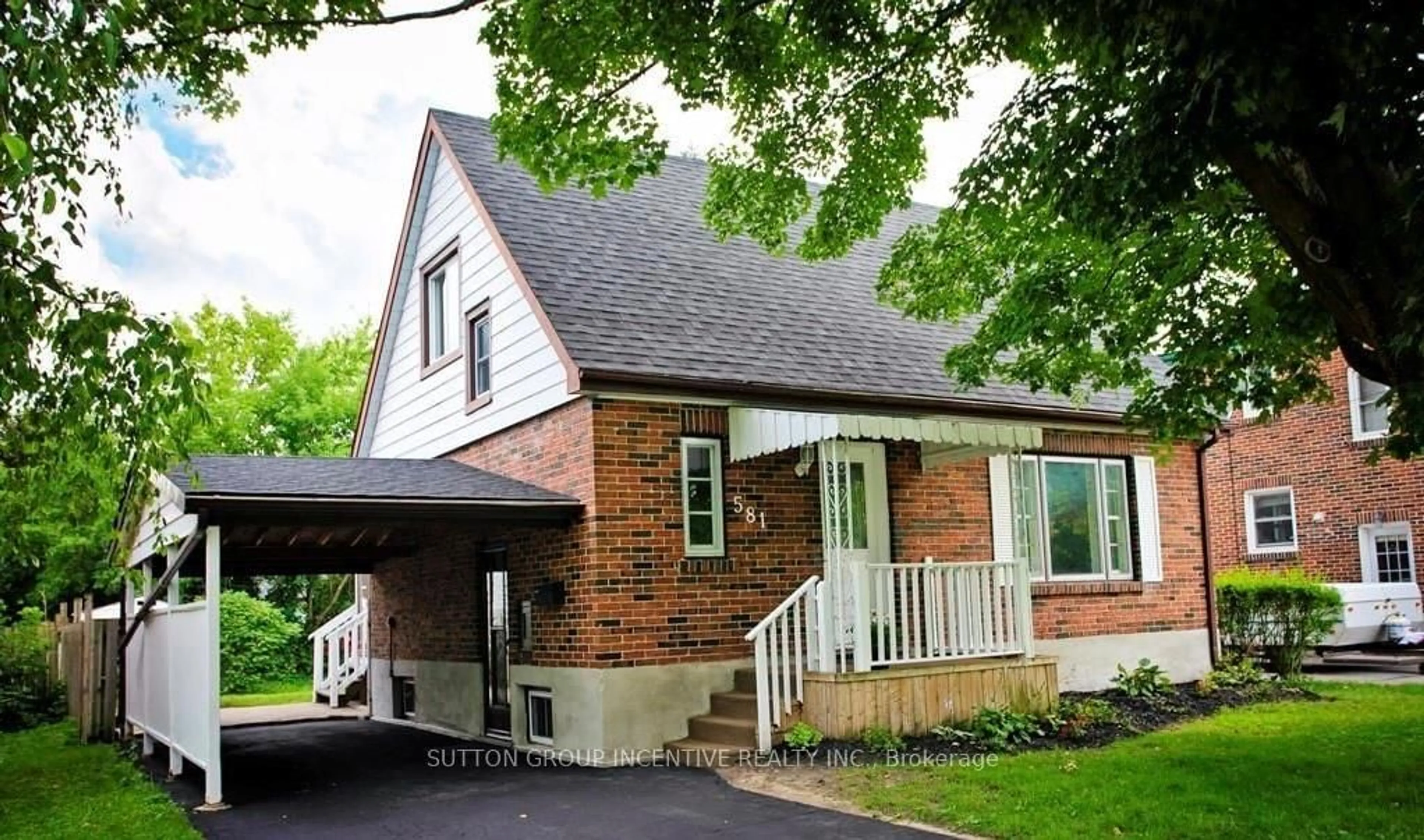 Home with brick exterior material, street for 581 Arndon Ave, Peterborough Ontario K9J 4A9