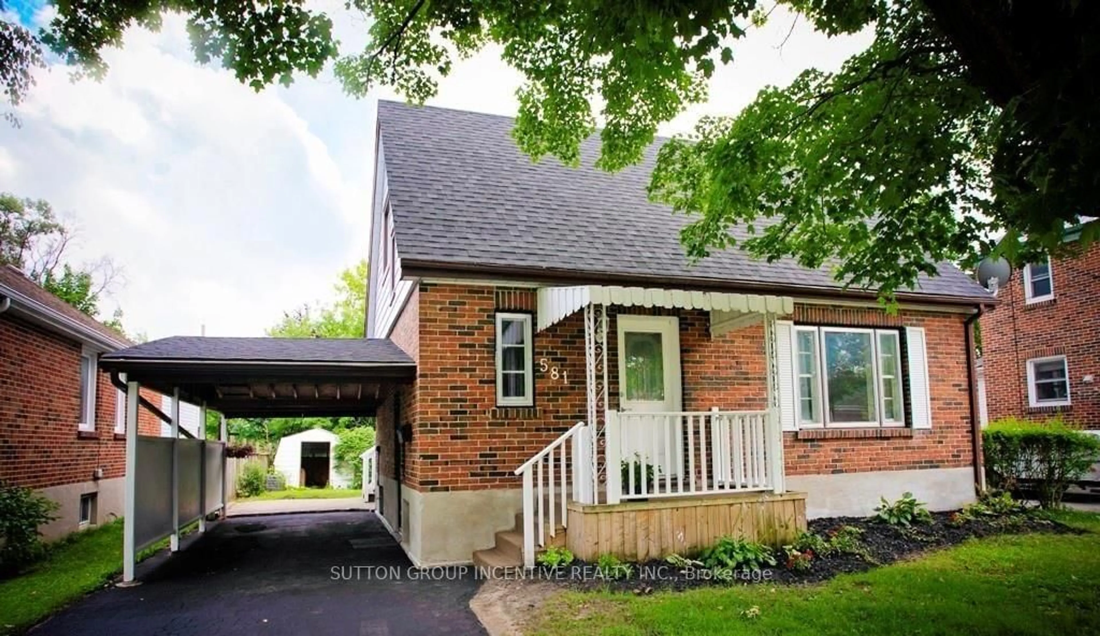 Home with brick exterior material, street for 581 Arndon Ave, Peterborough Ontario K9J 4A9